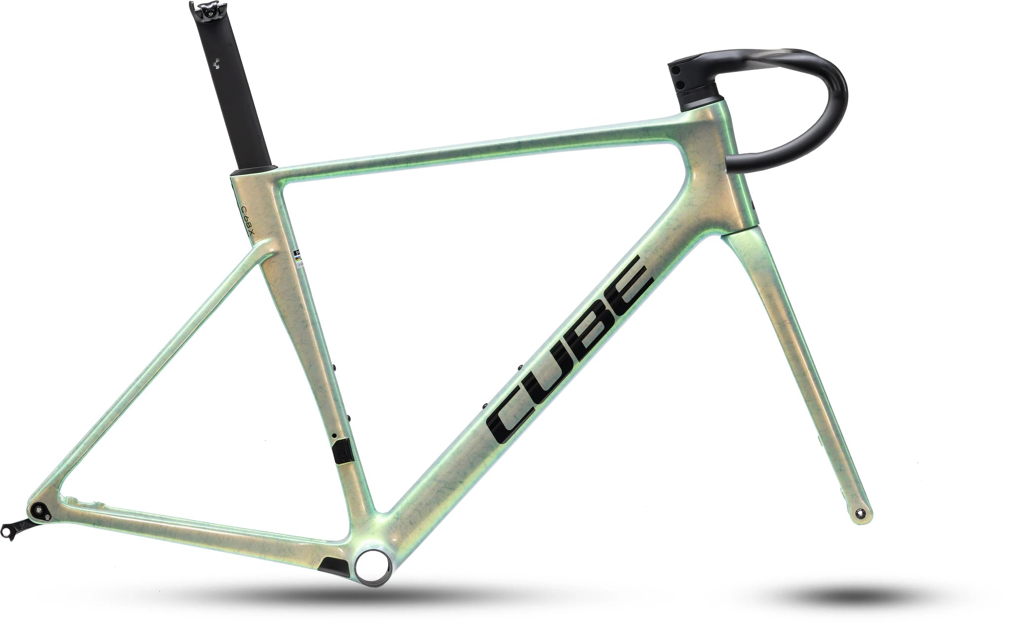 Cube Litening Air C:68X Frameset genesisfibre´n´black 2027