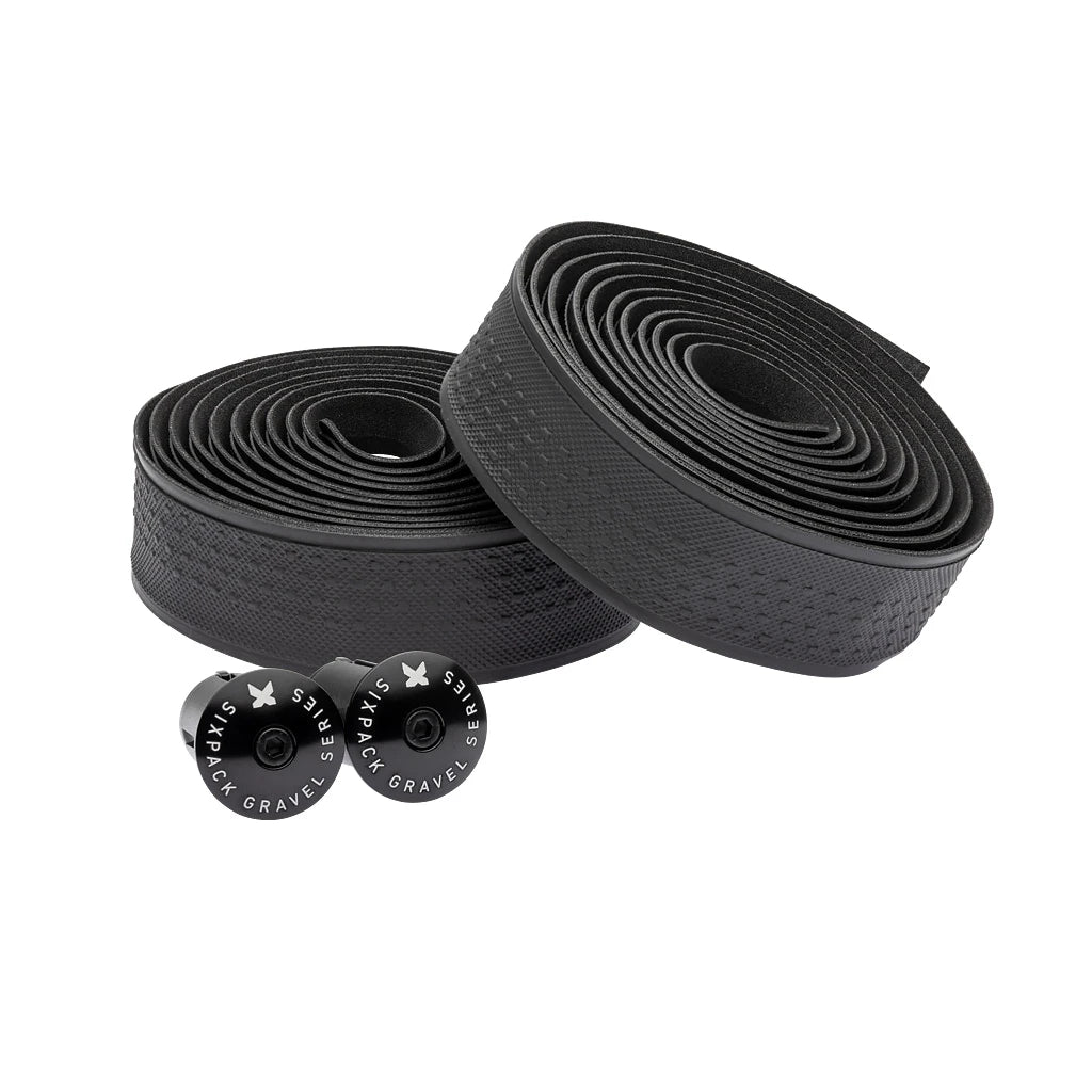 Sixpack Gravel Lenkerband - Liquid-Life #Wähle Deine Farbe_black