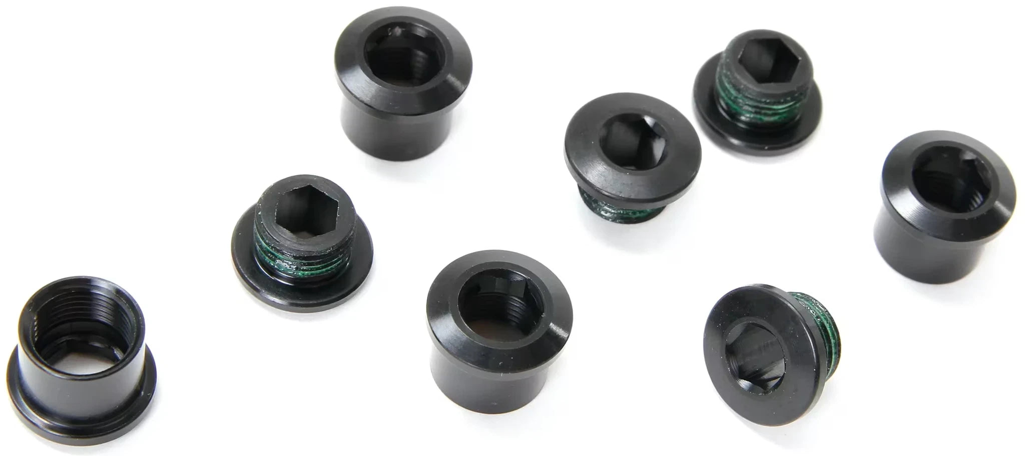SRAM Kettenblattschrauben 4x1, Aluminium, schwarz - Liquid-Life #Wähle Deine Farbe_schwarz
