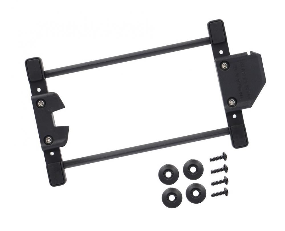 XLC Adapterschiene carry more II für gepäckträger - Liquid-Life #Wähle Deine Farbe_Schwarz