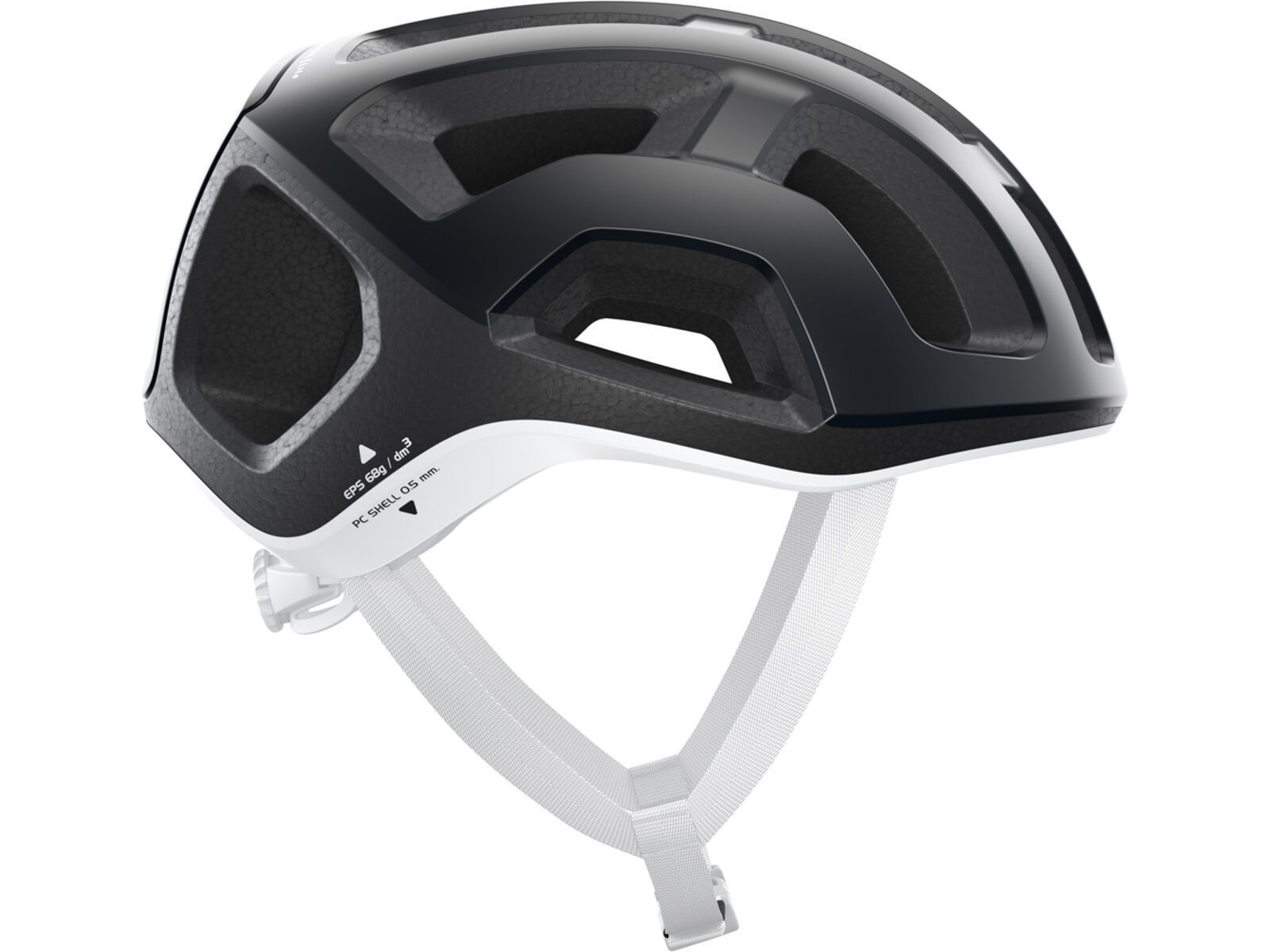 POC Ventral Lite #Wähle Deine Farbe_Uranium black/white