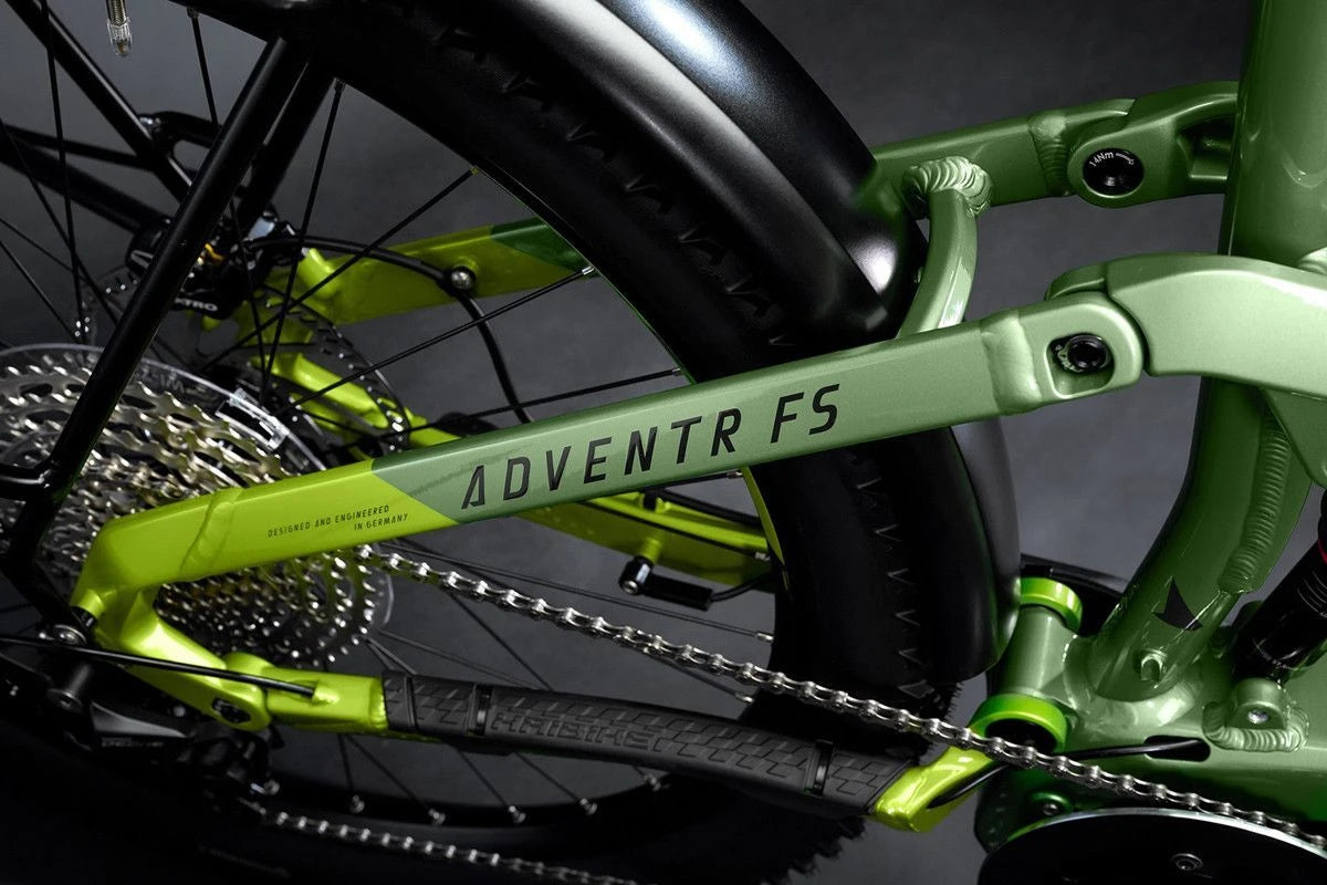 Haibike Adventr FS 8 Metal Green / Apple / Black 2022