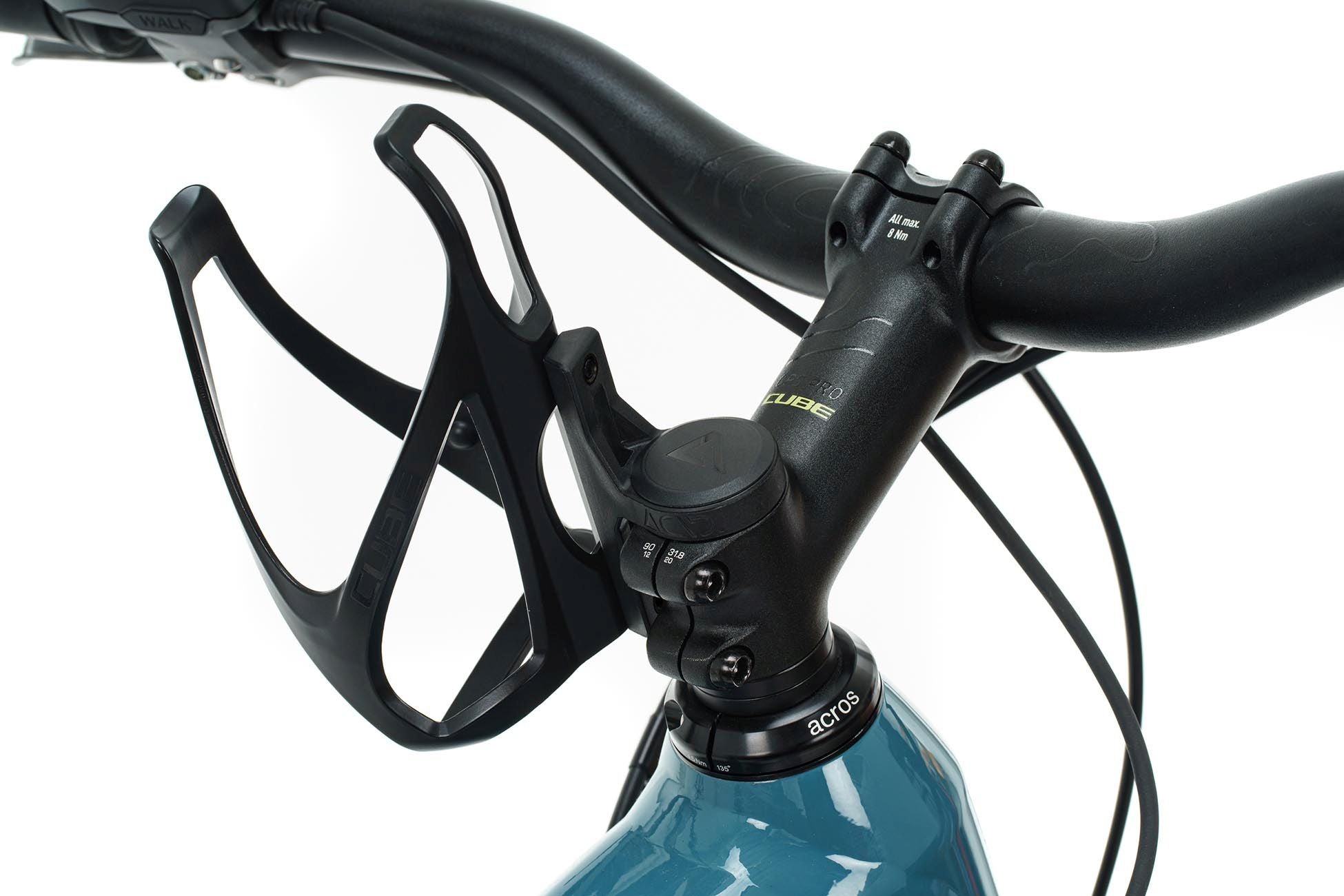 Acid Flaschenhalter Adapter Steuersatz - Liquid-Life #Wähle Deine Farbe_schwarz