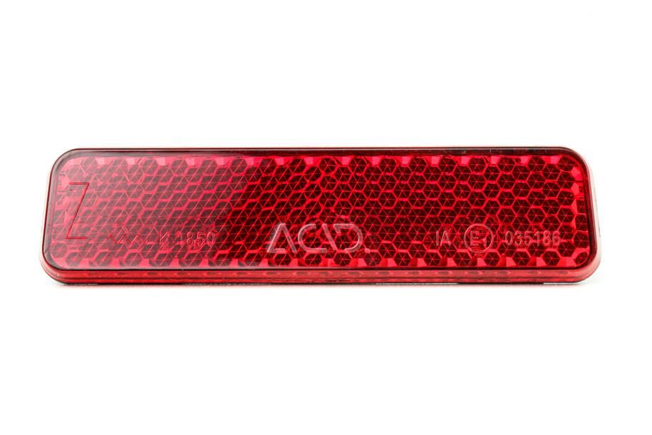 Acid Gepäckträgerreflektor SLIM STANDARD - Liquid-Life #Wähle Deine Farbe_Schwarz