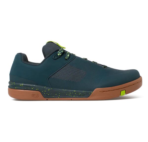 Crankbrothers Stamp Schuh Lace Splatter ltd. #Wähle Deine Farbe_petrol/lime green/gum.