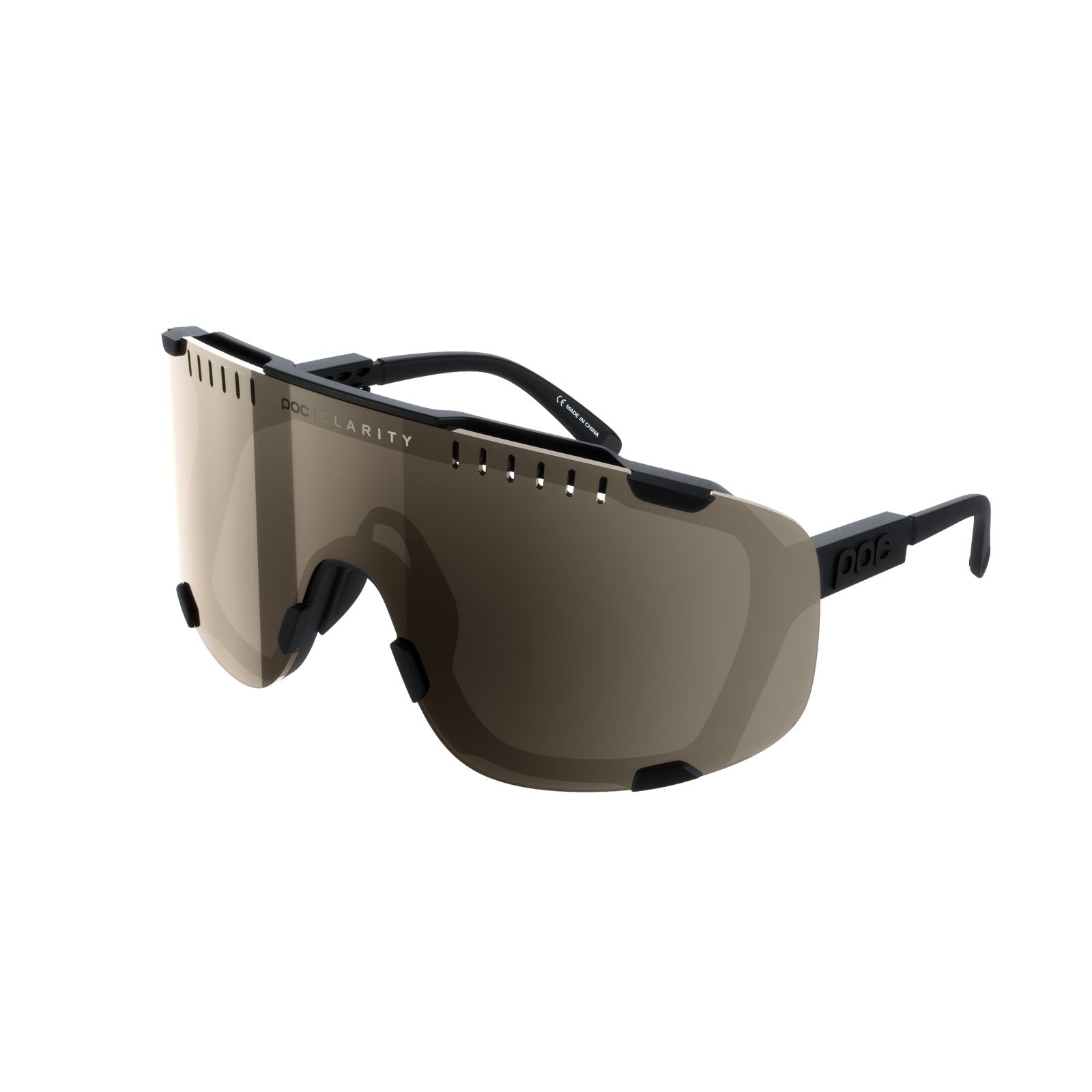 Poc Devour 2025 #Wähle Deine Farbe_Uranium Black/Clarity Trail/Silver