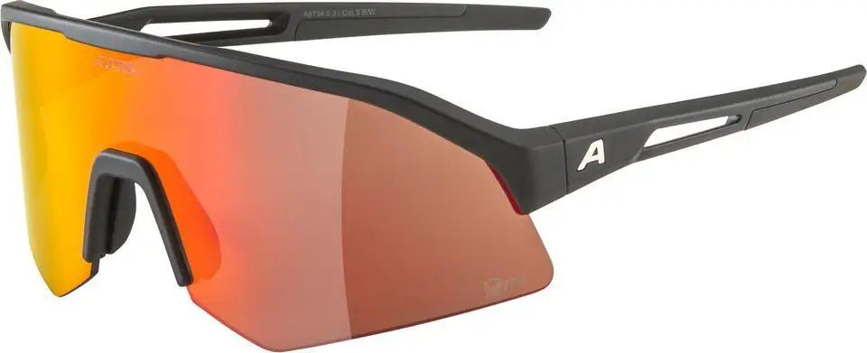 Alpina Sonic Hr - Liquid-Life #Wähle Deine Farbe_black matt/Q-LITE green I red mirror Cat.3 I Gravel 18%