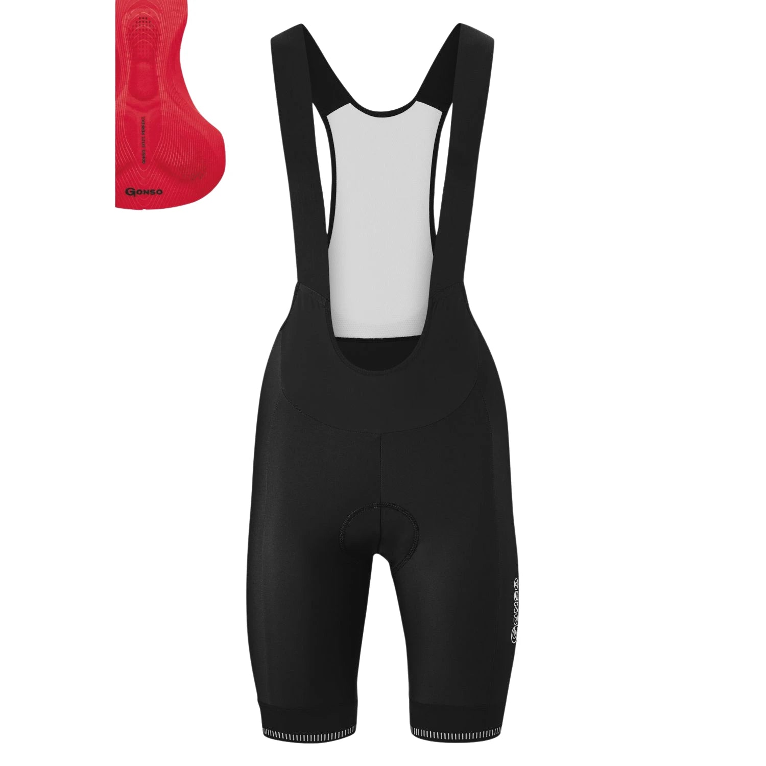 Gonso Sitivo Bib W - Liquid-Life #Wähle Deine Farbe_black / fire