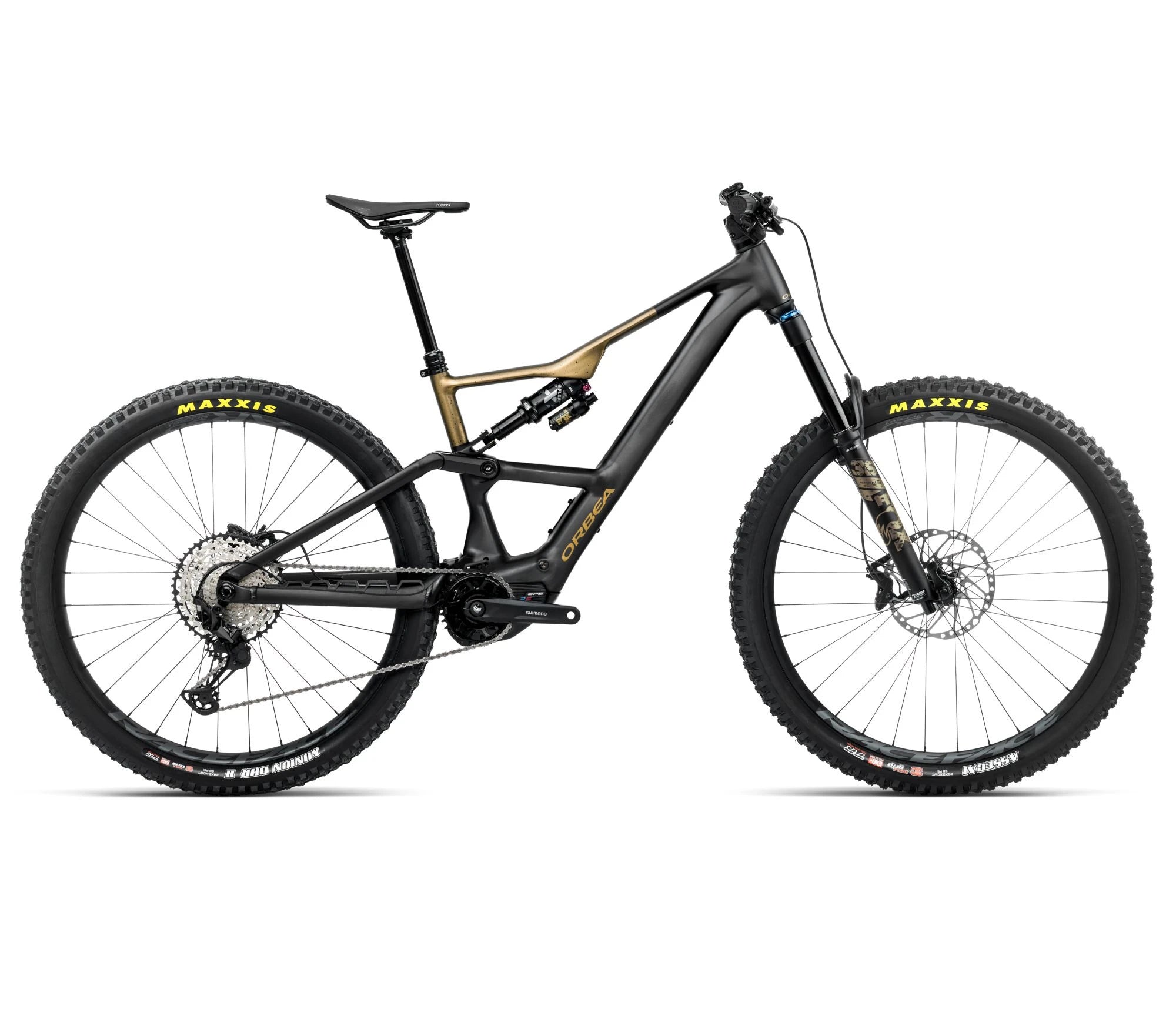 Orbea RISE LT H10 Black - Green 2025