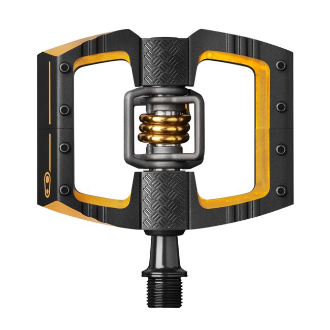 Crankbrothers Klick-Pedal Mallet DH 11 #Wähle Deine Farbe_schwarz/gold
