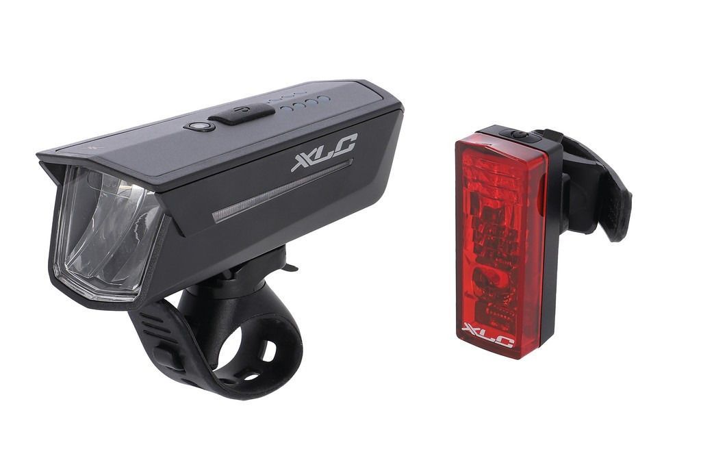 XLC Beleuchtungsset PROXIMA PRO CL-S25 80 Lux - Liquid-Life #Wähle Deine Farbe_schwarz