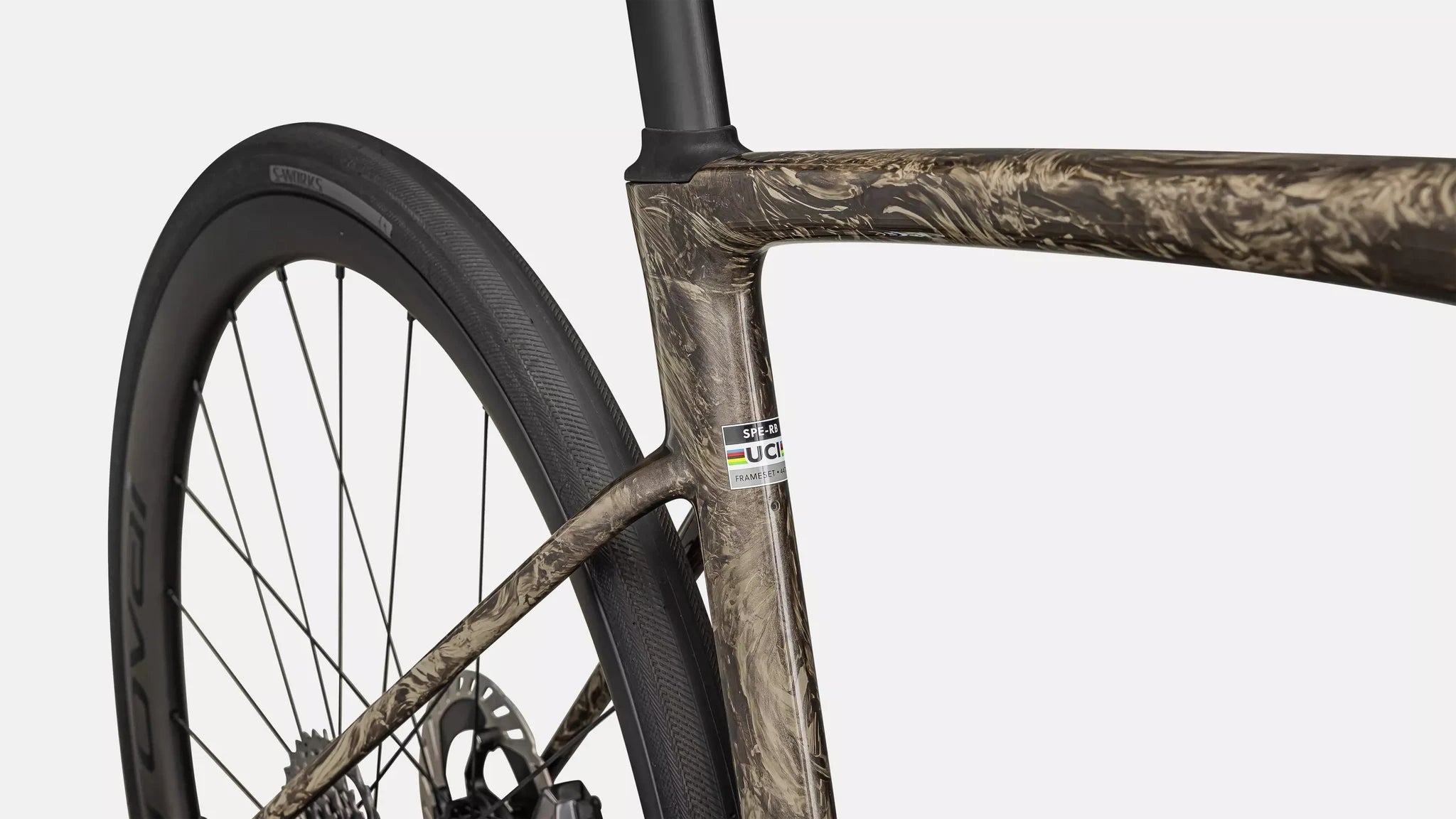 Specialized Roubaix SW Di2 Gloss Toupe/Gunmetal Strata/Charcoal 2025