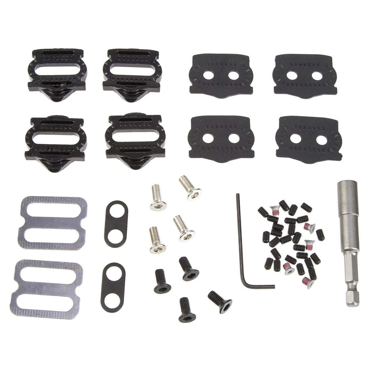 HT Components X2 Systempedale 460g CNC Cromoly - Liquid-Life #Wähle Deine Farbe_Silver