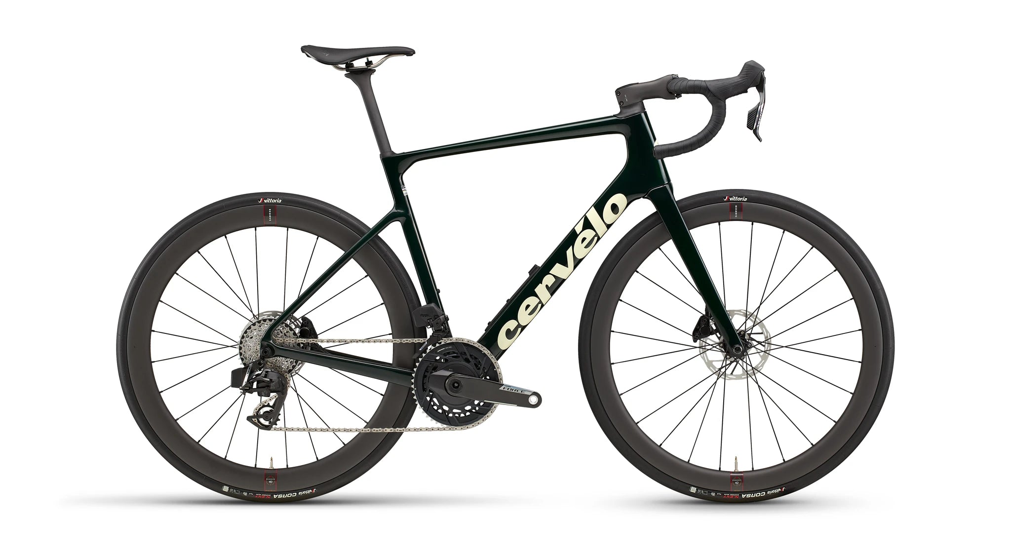 Cervélo Caledonia-5 Force AXS Emerald/Cream 2026 - Liquid-Life