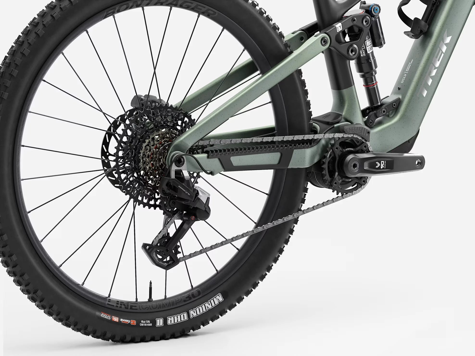 Trek Fuel+ EX 9.8 GX AXS Gen 2 Lichen Green/Keswick Green Splatter 2027