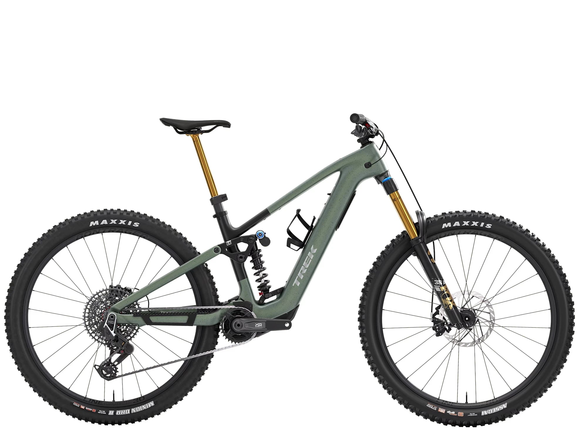 Trek Fuel+ LX 9.9 X0 AXS Gen 2 Lichen Green/Keswick Green Splatter 2027
