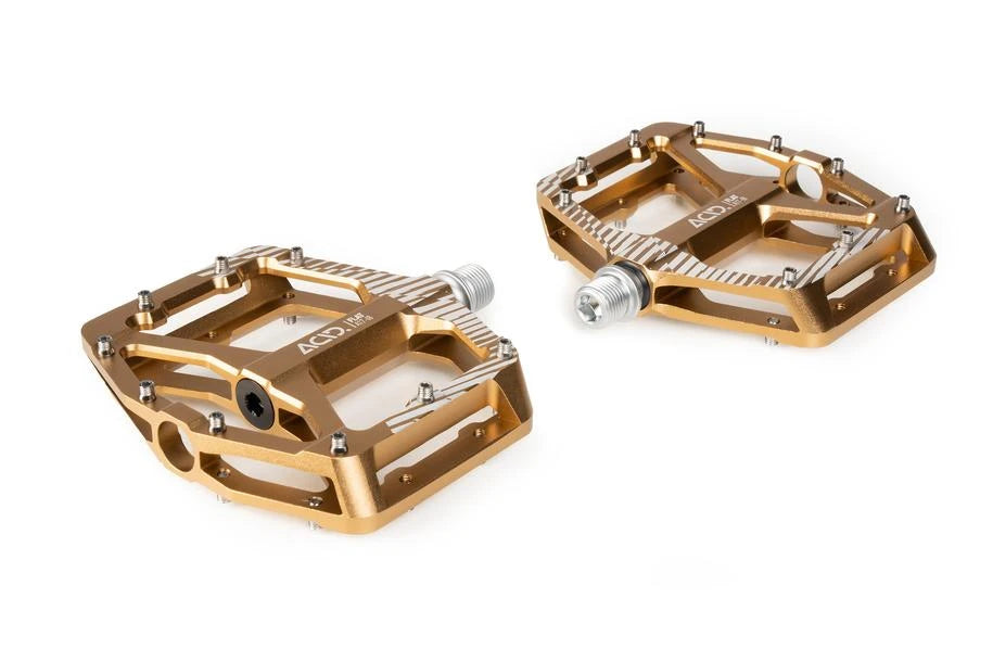 Acid Pedale FLAT A17-IB - Liquid-Life #Wähle Deine Farbe_gold