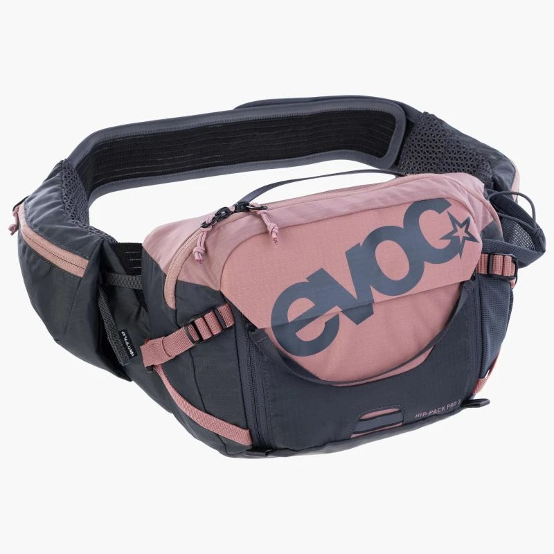 Evoc HIP PACK PRO 3 - Liquid-Life #Wähle Deine Farbe_dusty pink - carbon grey
