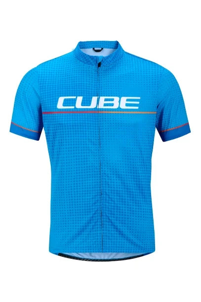 Cube Trikot CMPT TEAMLINE kurzarm - Liquid-Life #Wähle Deine Farbe_topas blue