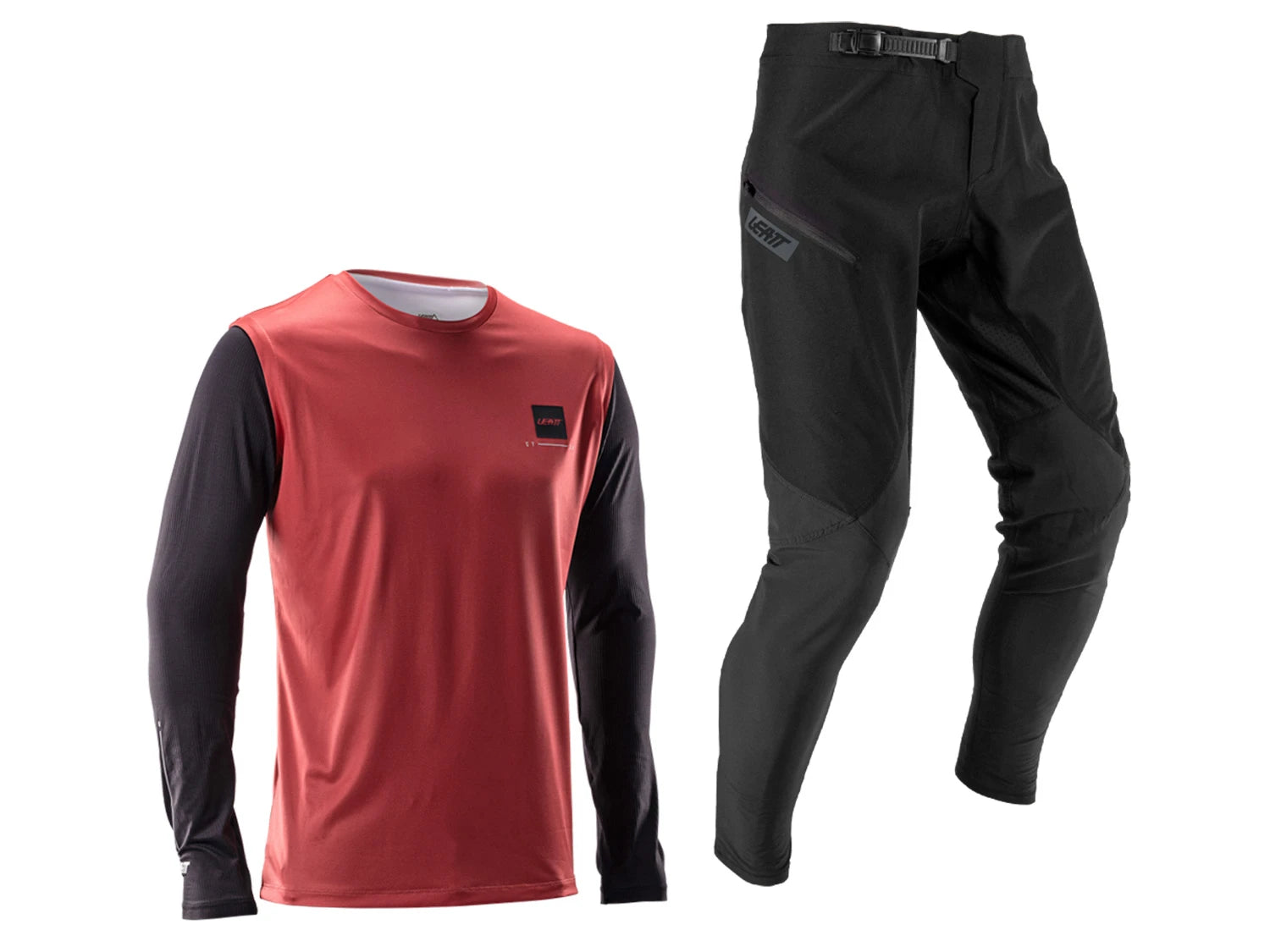 Leatt Ride Kit MTB Gravity 1.0 - Liquid-Life #Wähle Deine Farbe_dusty red