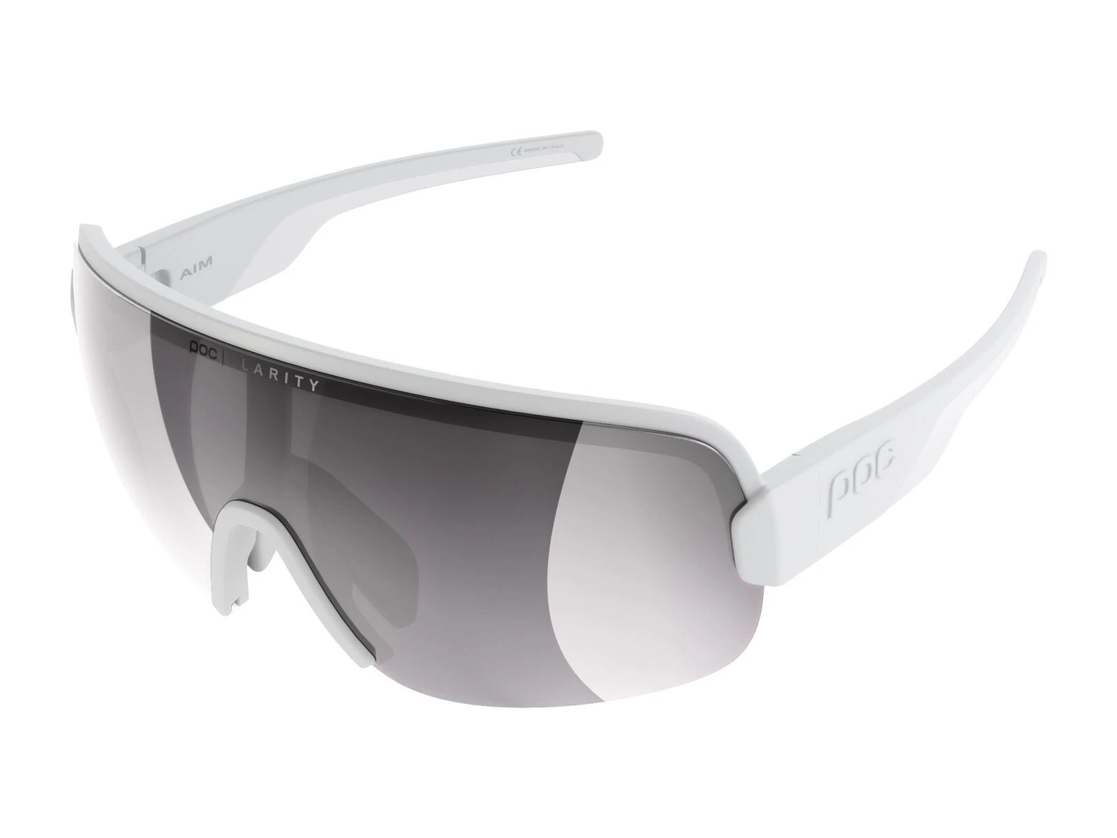 POC Aim Clarity 2026 - Liquid-Life #Wähle Deine Farbe_white/road/silver