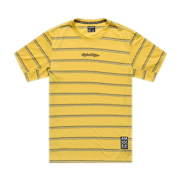 Troy Lee Designs Skyline Ride T-shirt Checked Out - Liquid-Life #Wähle Deine Farbe_butter