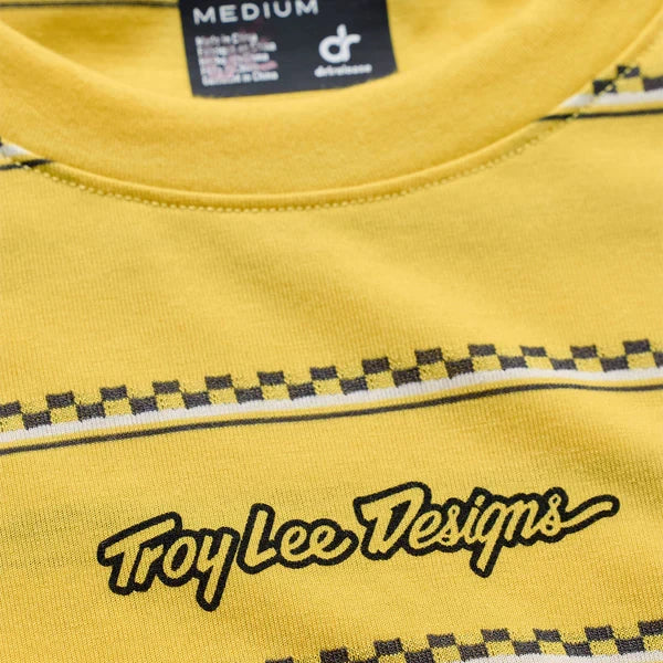 Troy Lee Designs Skyline Ride T-shirt Checked Out - Liquid-Life #Wähle Deine Farbe_butter