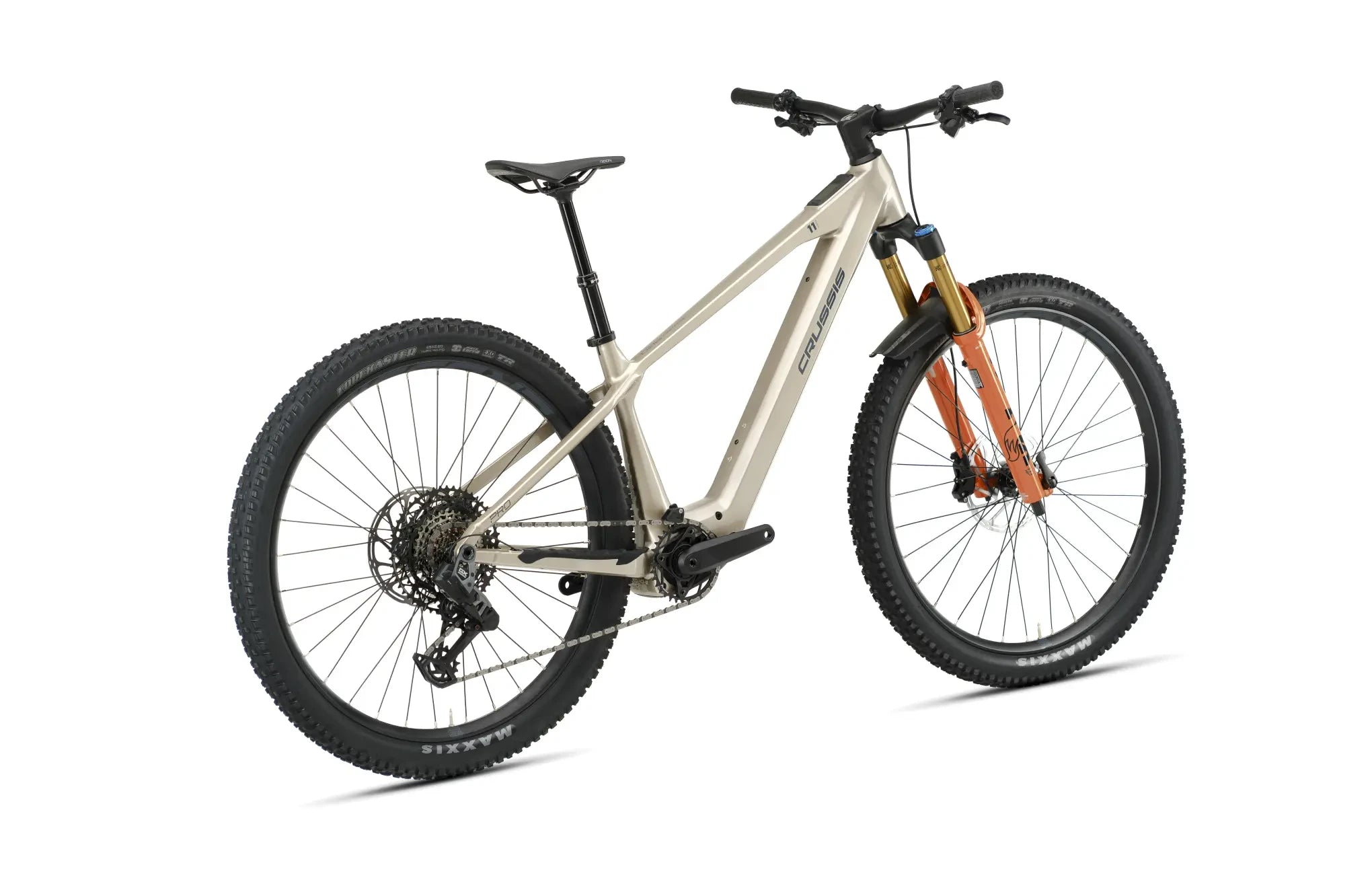 Crussis e-Hard 11.11-PRO (800 Wh) white/silver 2026