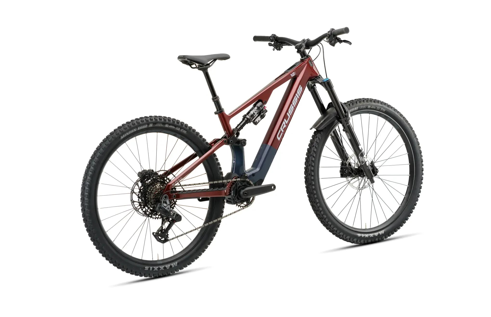 Crussis e-Full 12.11-(600 Wh) red/black 2026