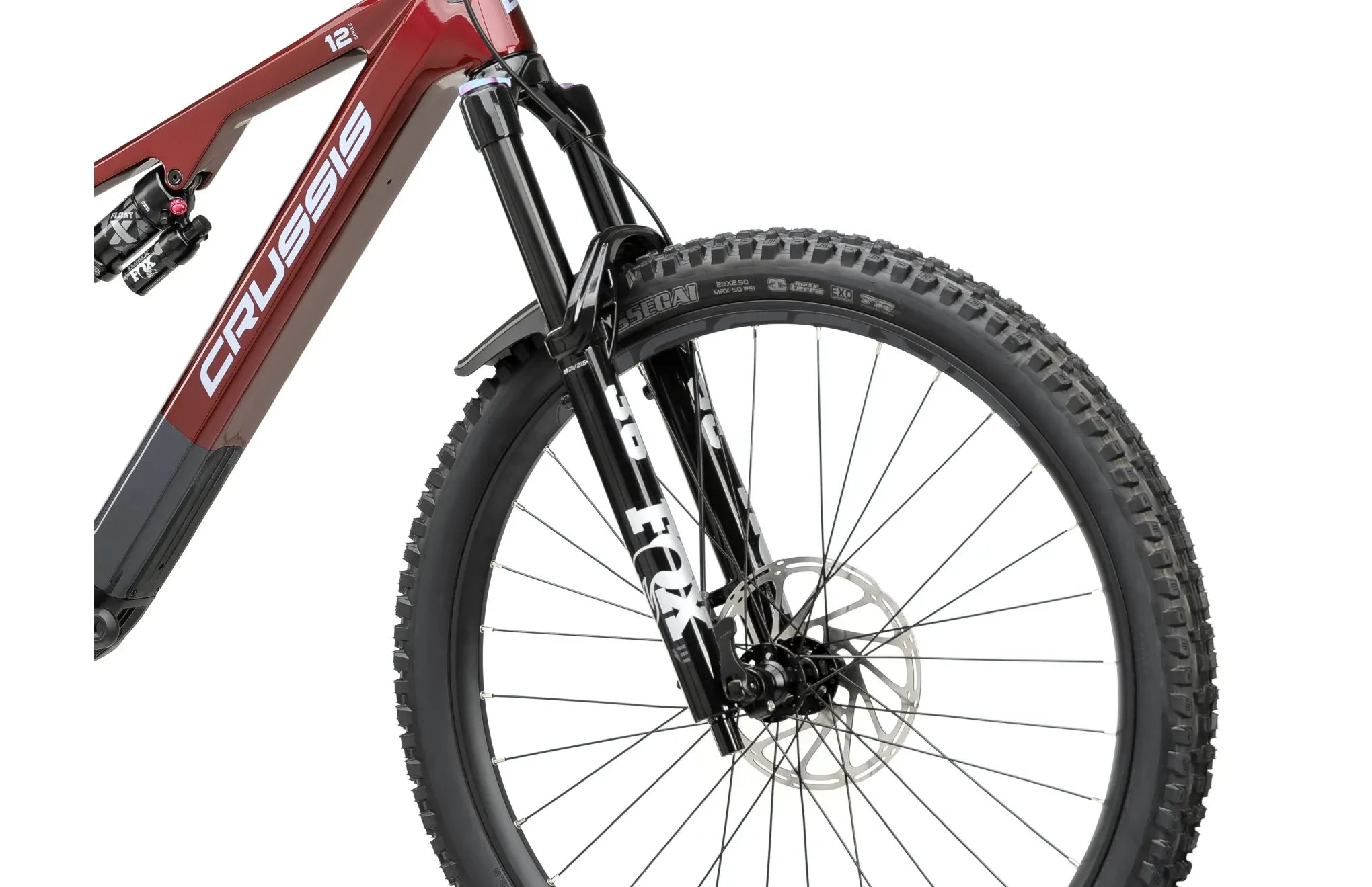 Crussis e-Full 12.11-(600 Wh) red/black 2026