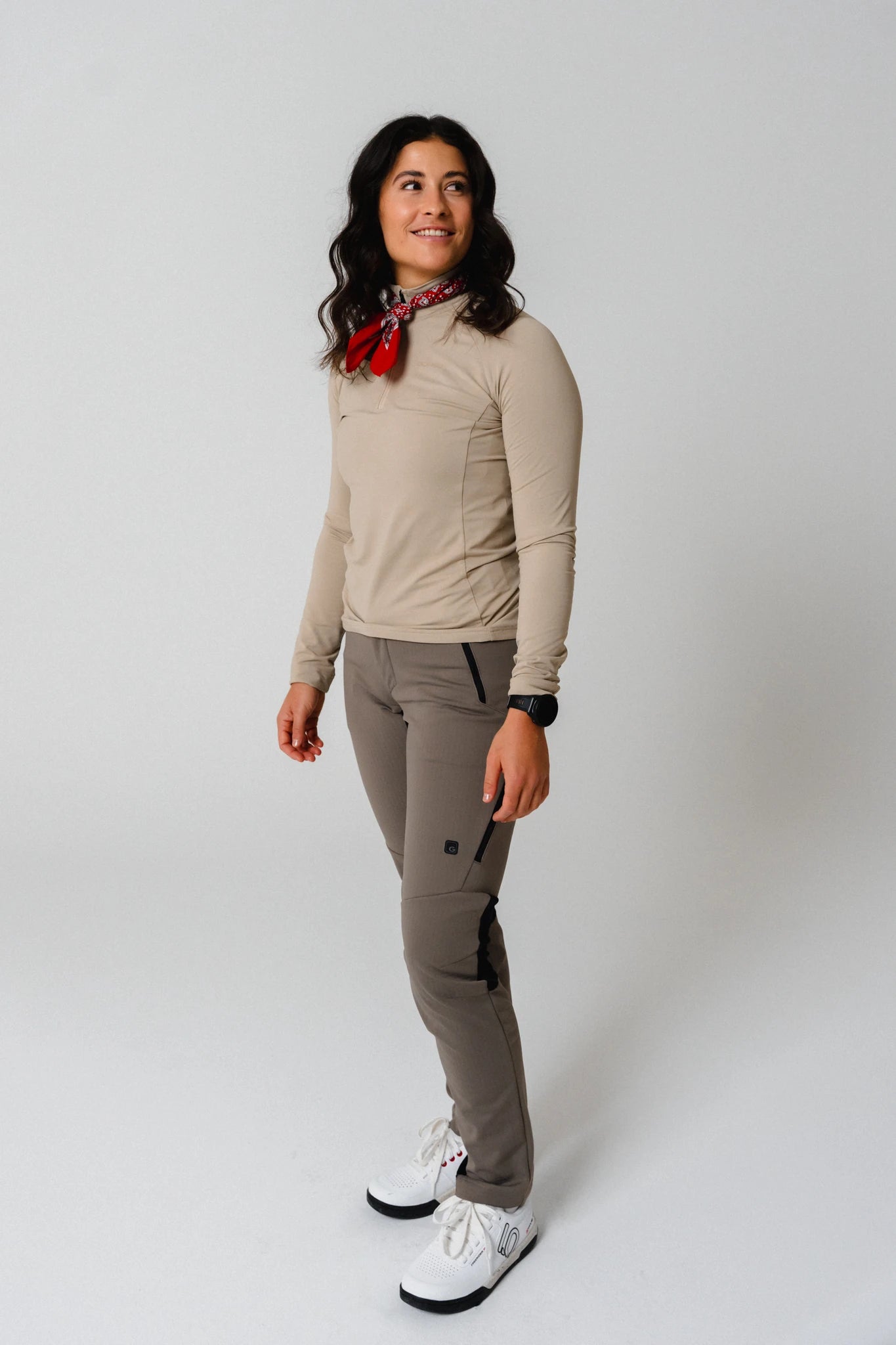 Gonso Damen Bikeshirt-1/1-HZ - Liquid-Life #Wähle Deine Farbe_jonesboro cream