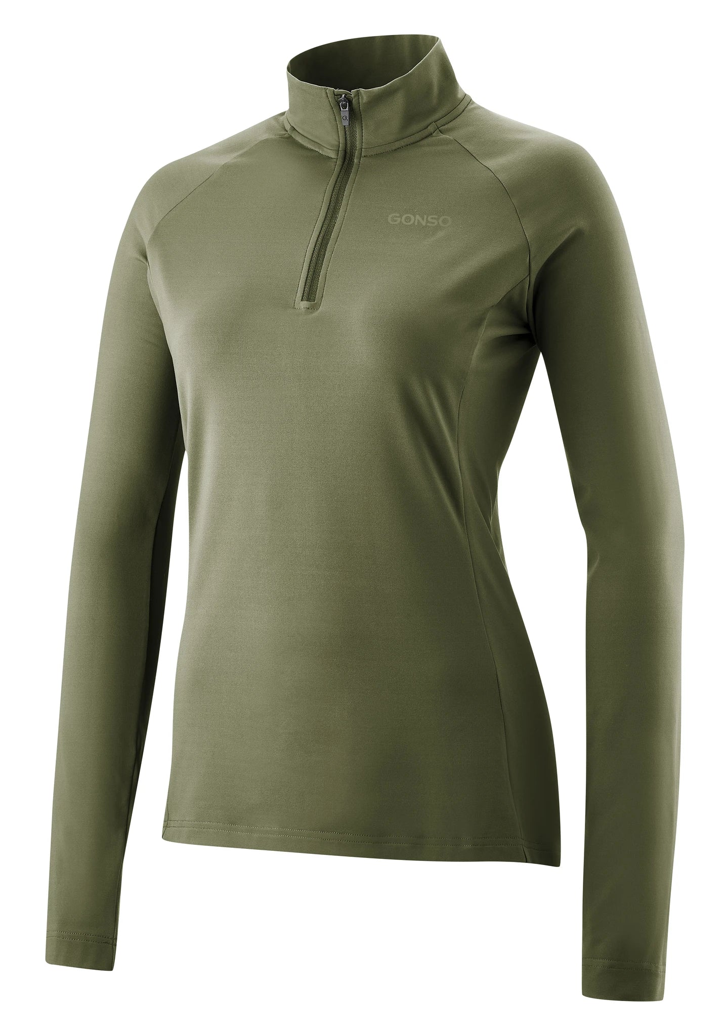 Gonso Damen Bikeshirt-1/1-HZ - Liquid-Life #Wähle Deine Farbe_oak ash