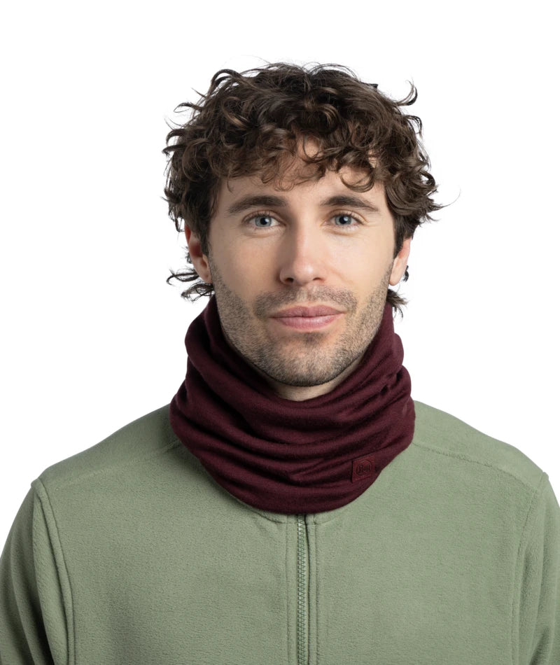 Buff Merino Heavyweight Multifunktionstuch - Liquid-Life #Wähle Deine Farbe_garnet