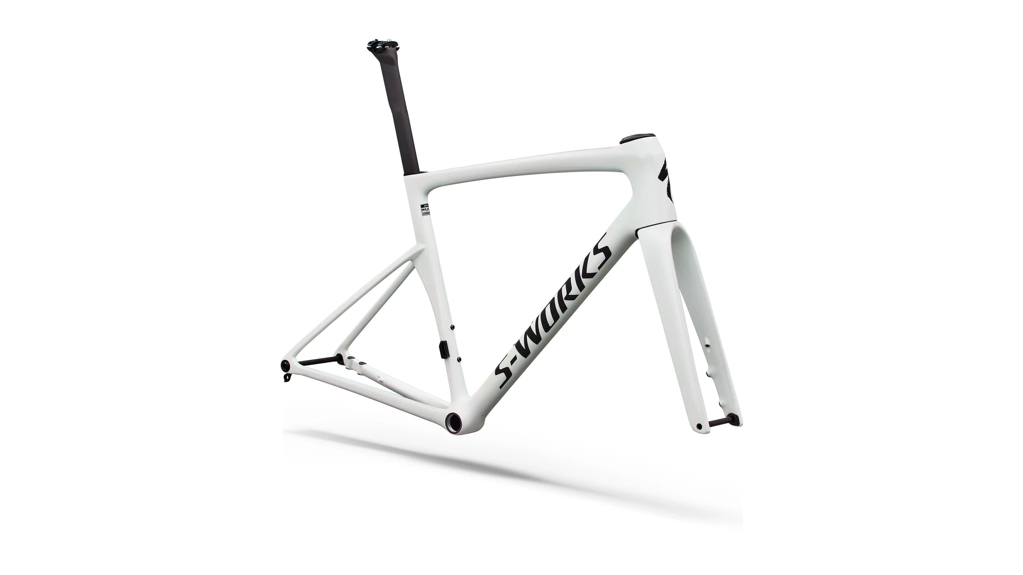 Specialized Tarmac SL9 S-Works Rahmen Gloss White Silver Metallic / Obsidian Metallic 2027