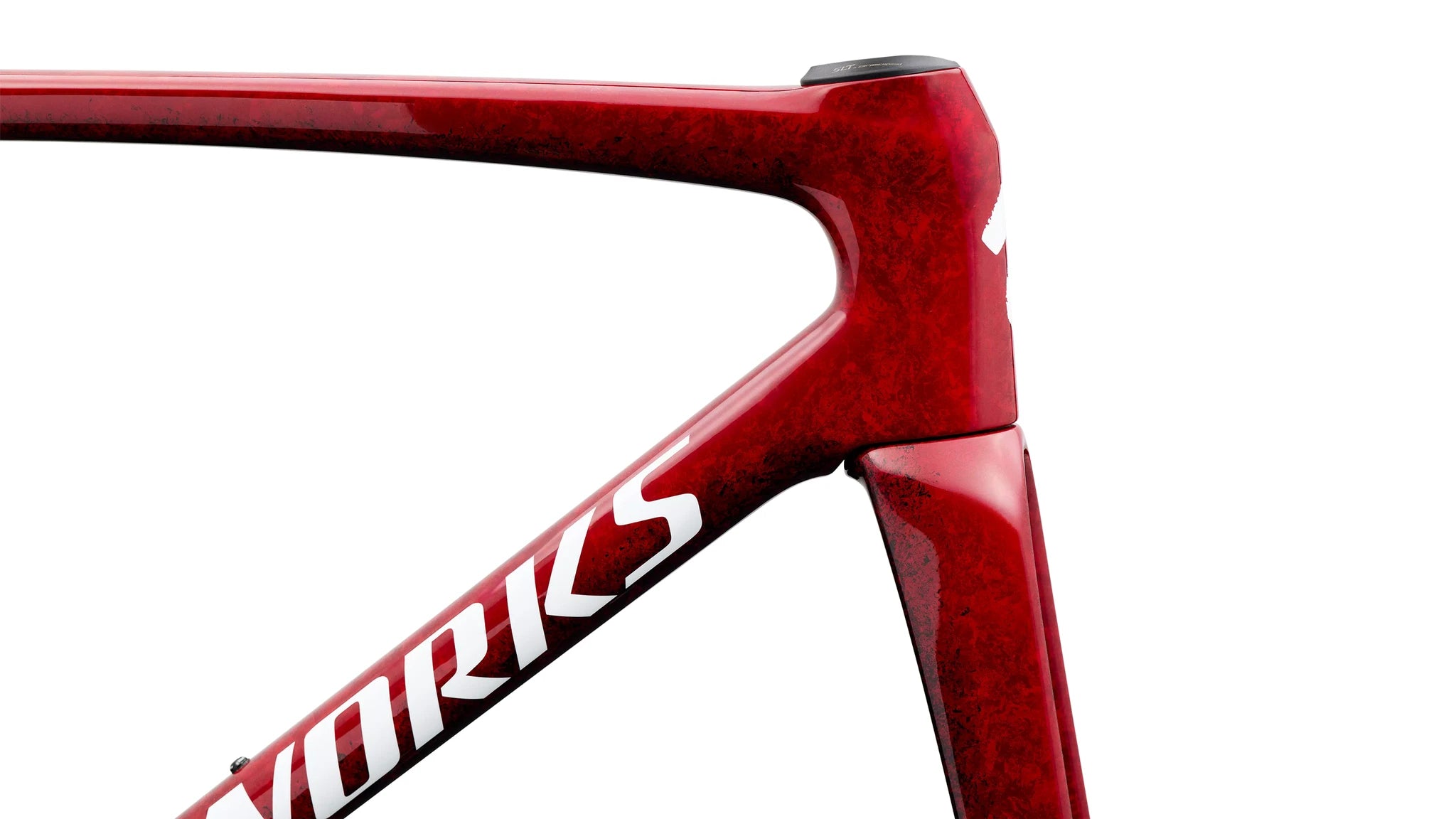 Specialized Tarmac SL9 S-Works Rahmen Gloss Vivid Red / Tarmac Black / White Silver Metallic 2027