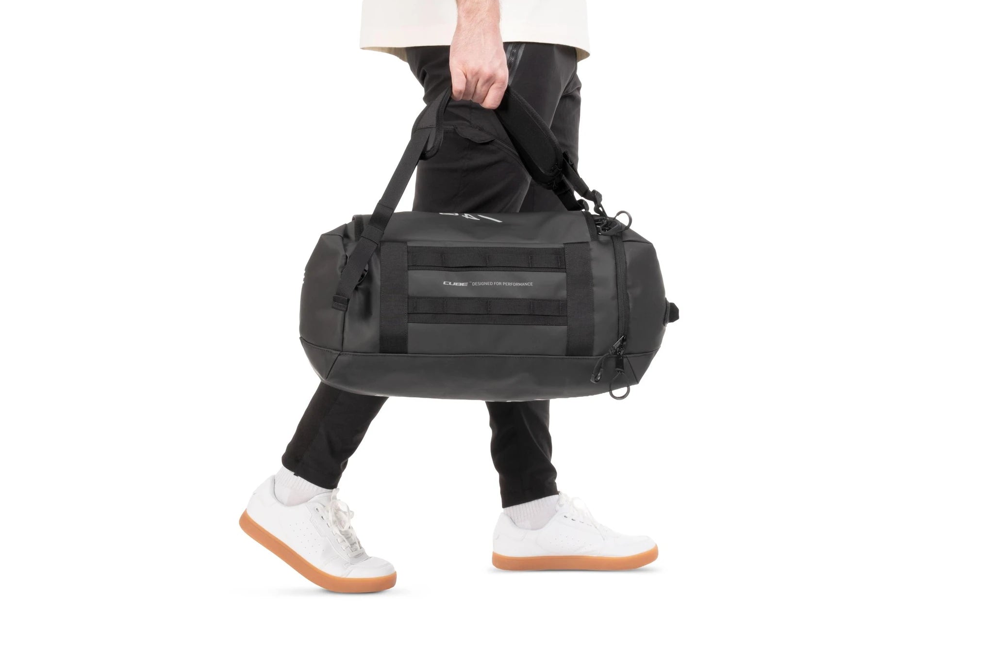 Cube Duffle Bag 40 - Liquid-Life #Wähle Deine Farbe_black