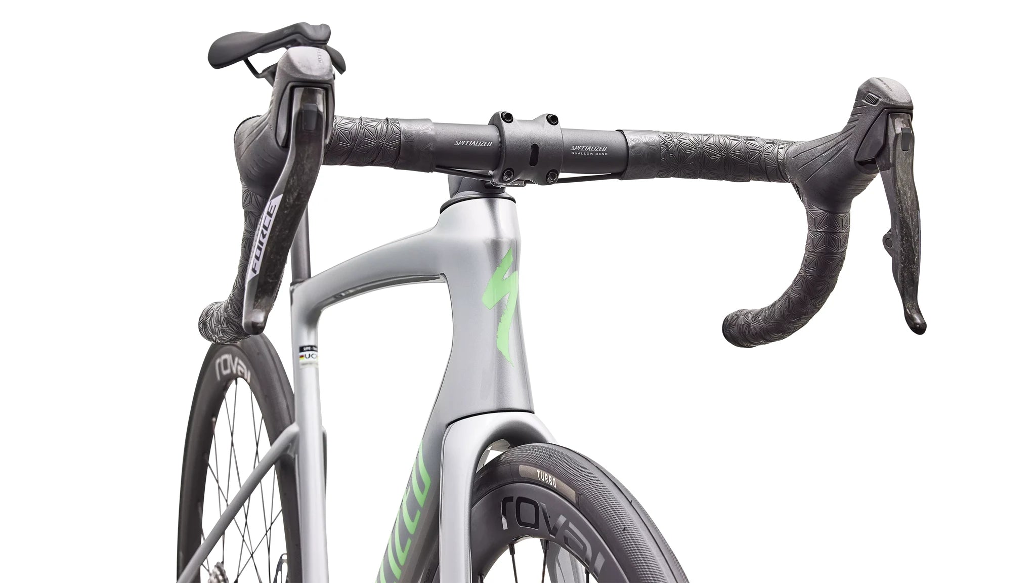 Specialized Tarmac SL9 Expert AXS Gloss Silver Dust / Powder Lime 2027