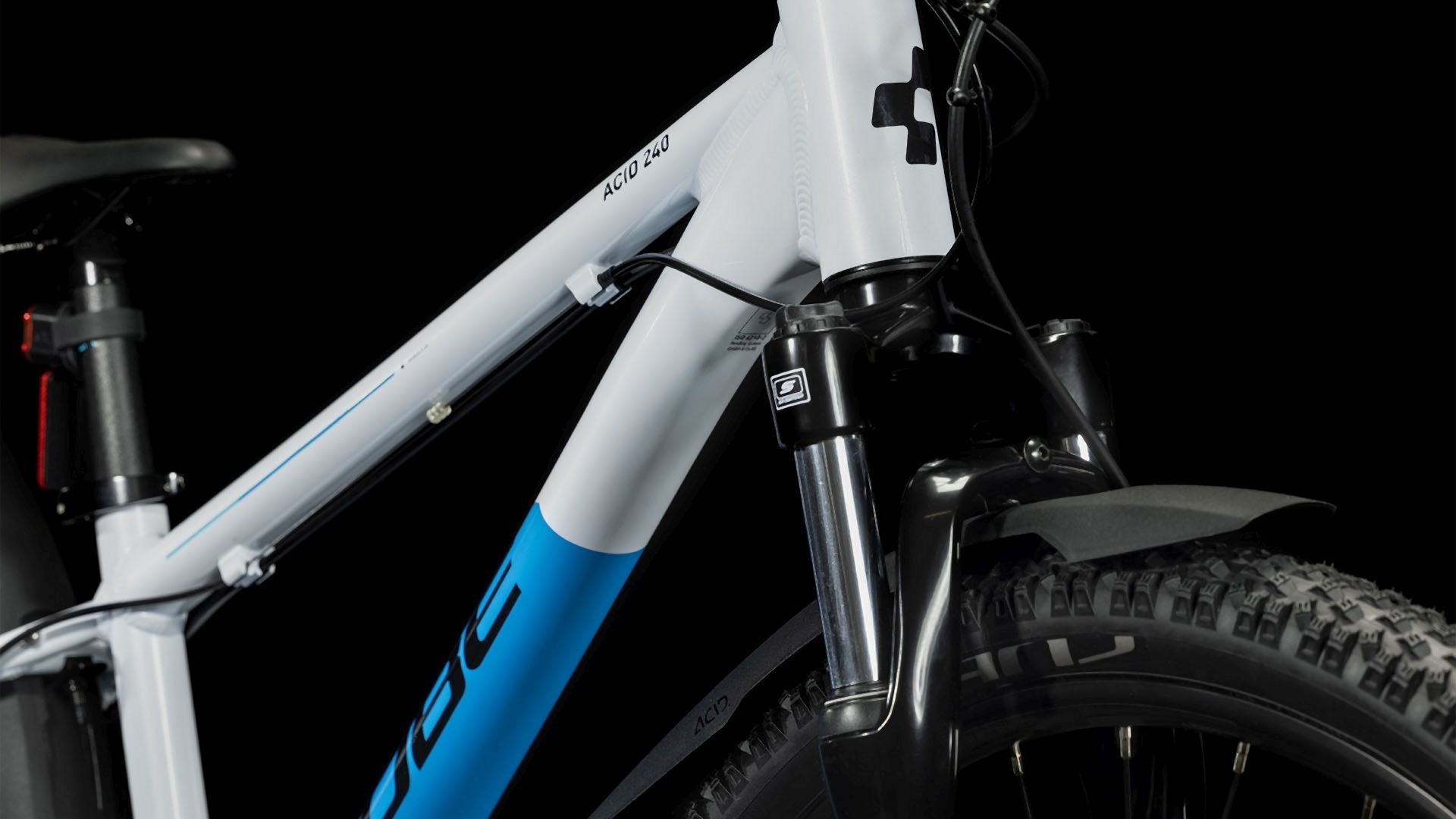 Cube Acid 240 Disc white´n´blue