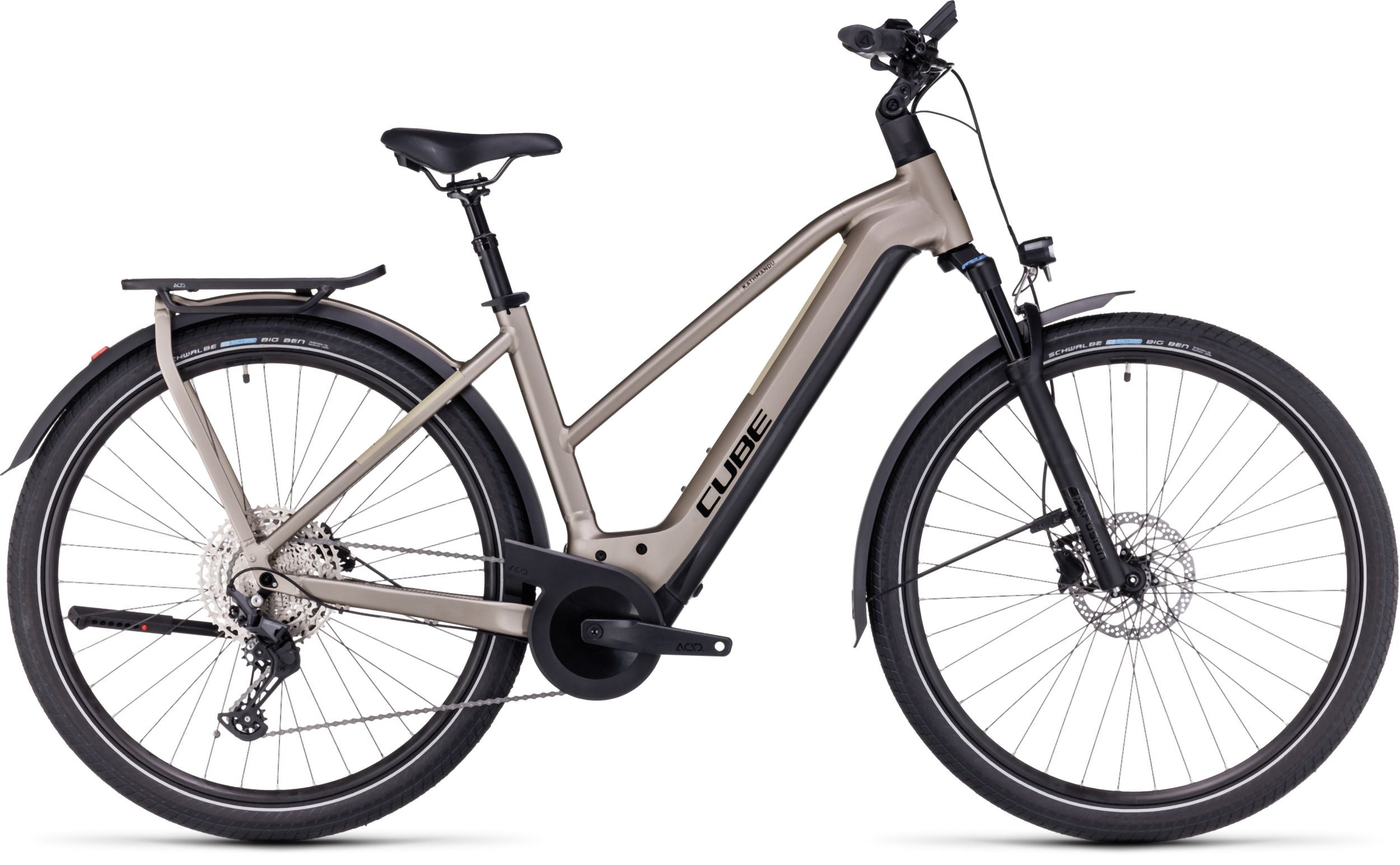 Cube Kathmandu Hybrid Pro 750 flashstone´n´black Trapez