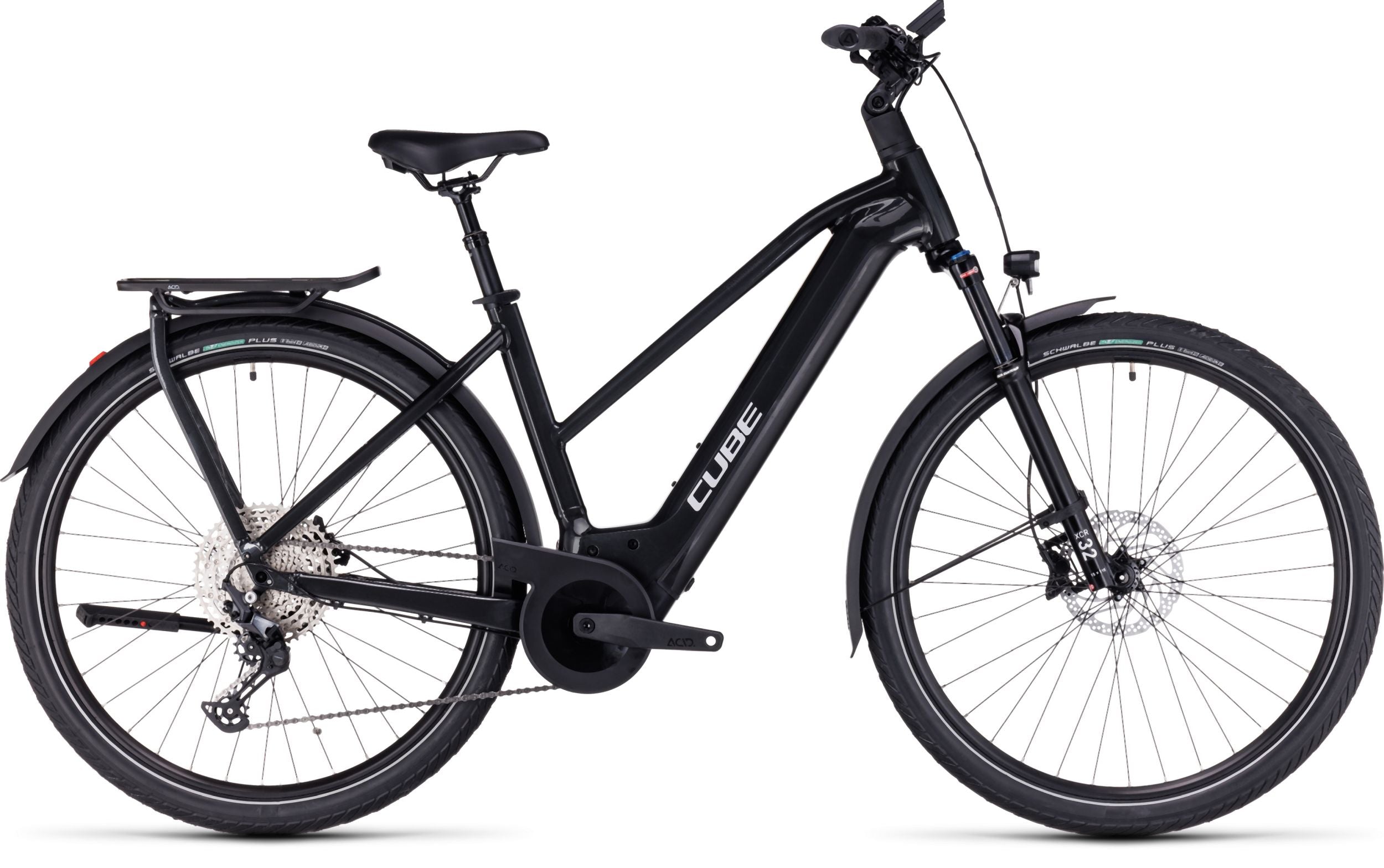 Cube Kathmandu Hybrid EXC 750 grey´n´silver Trapez