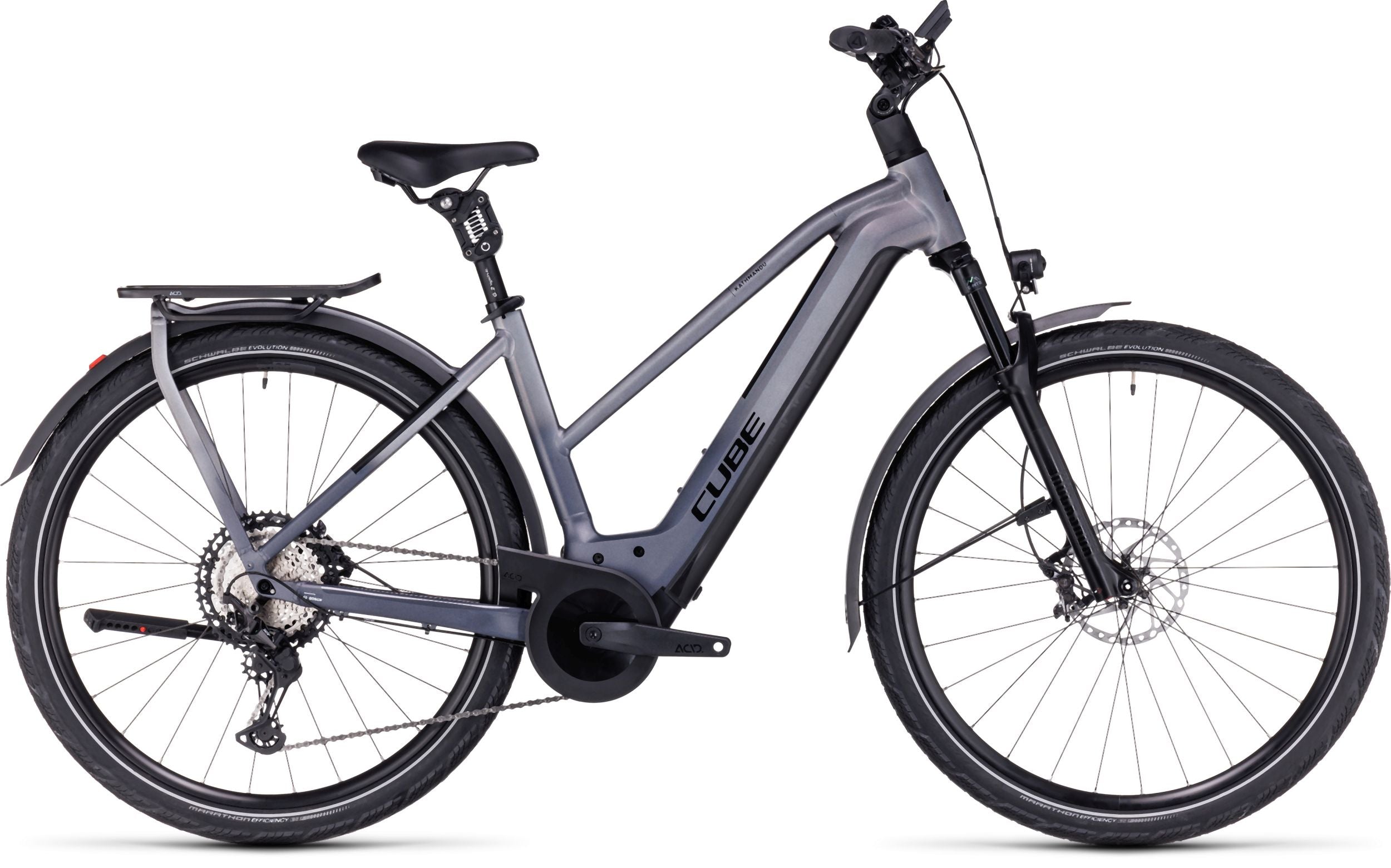 Cube Kathmandu Hybrid SLT 750 prizmsilver´n´grey Trapez