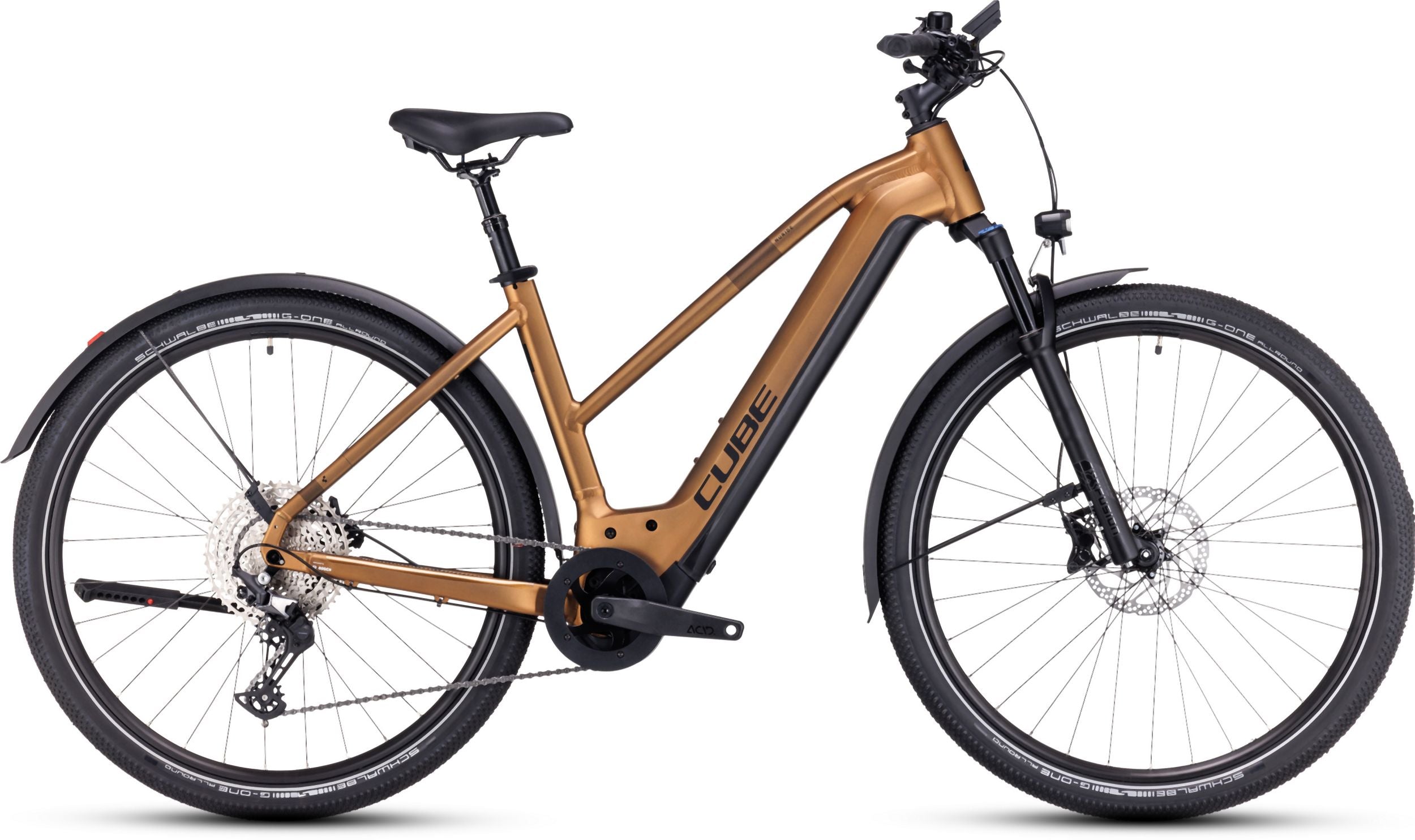 Cube Nuride Hybrid EXC 750 Allroad caramel´n´black Trapez