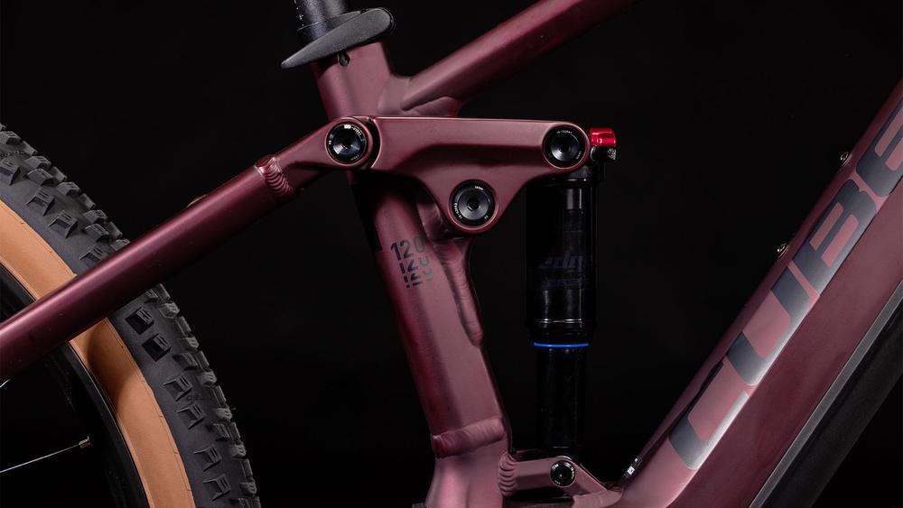 Cube Stereo Hybrid 120 ONE 625 rubyred´n´black