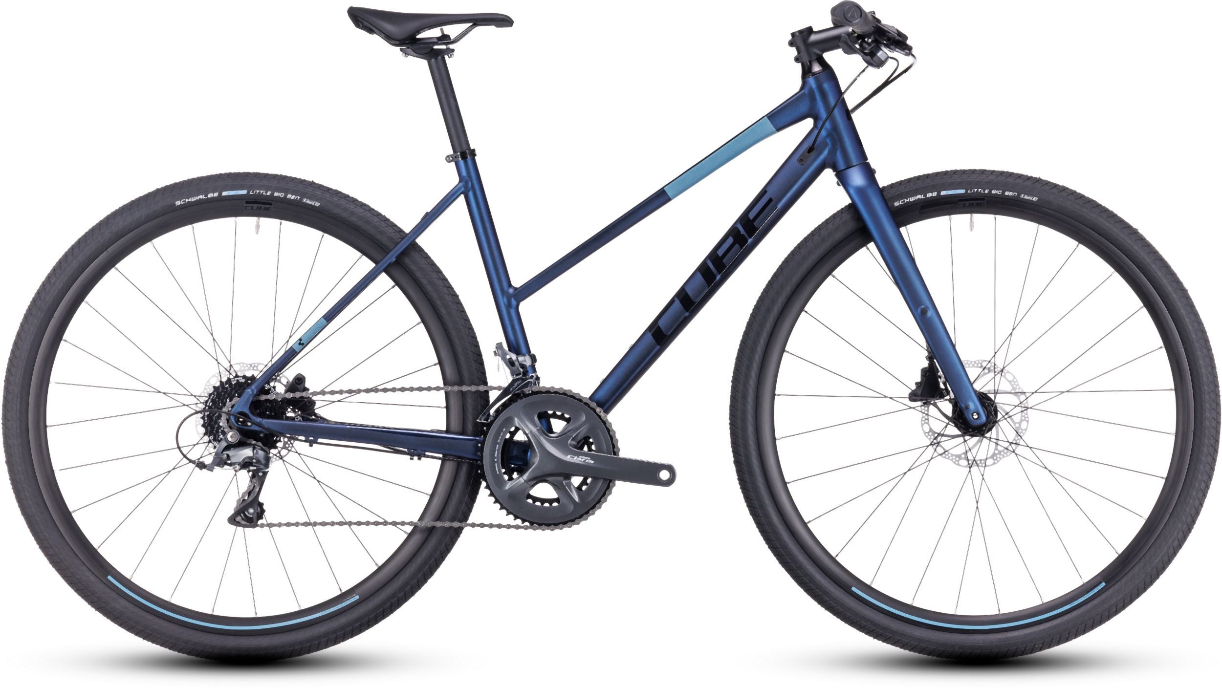 Cube Nulane velvetblue´n´black Trapez