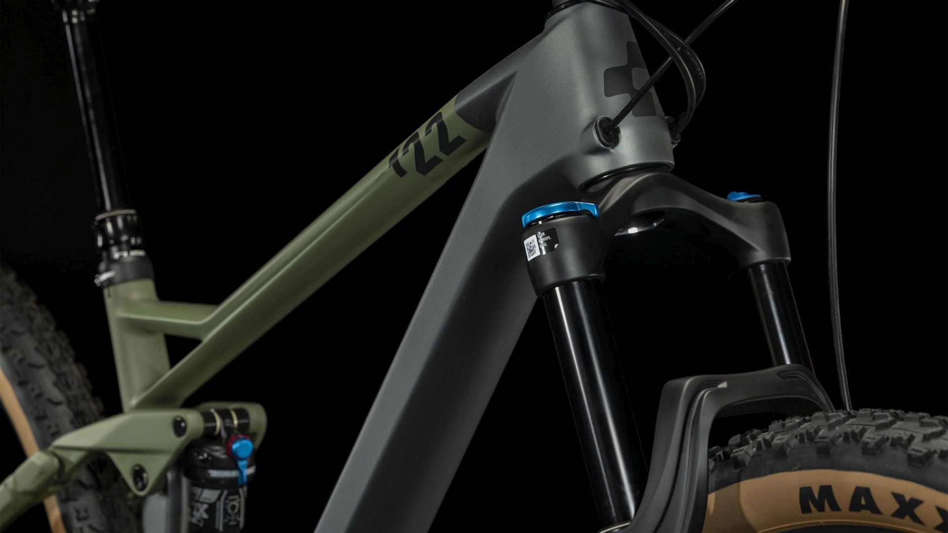 Cube Stereo ONE22 HPC TM flashgrey´n´olive