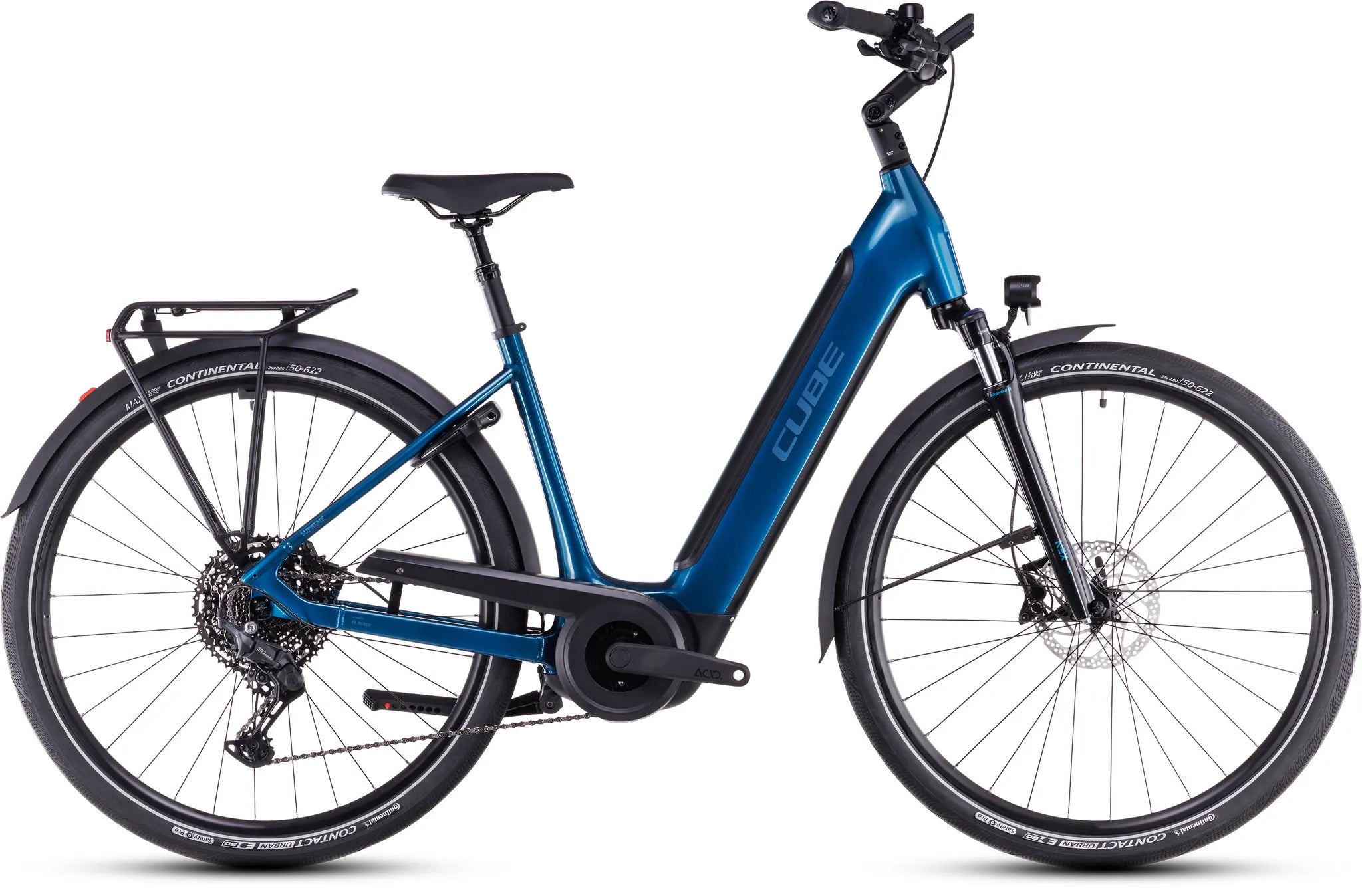 Cube Supreme Hybrid Pro 625 electricblue´n´blue Tiefeinsteiger 2026