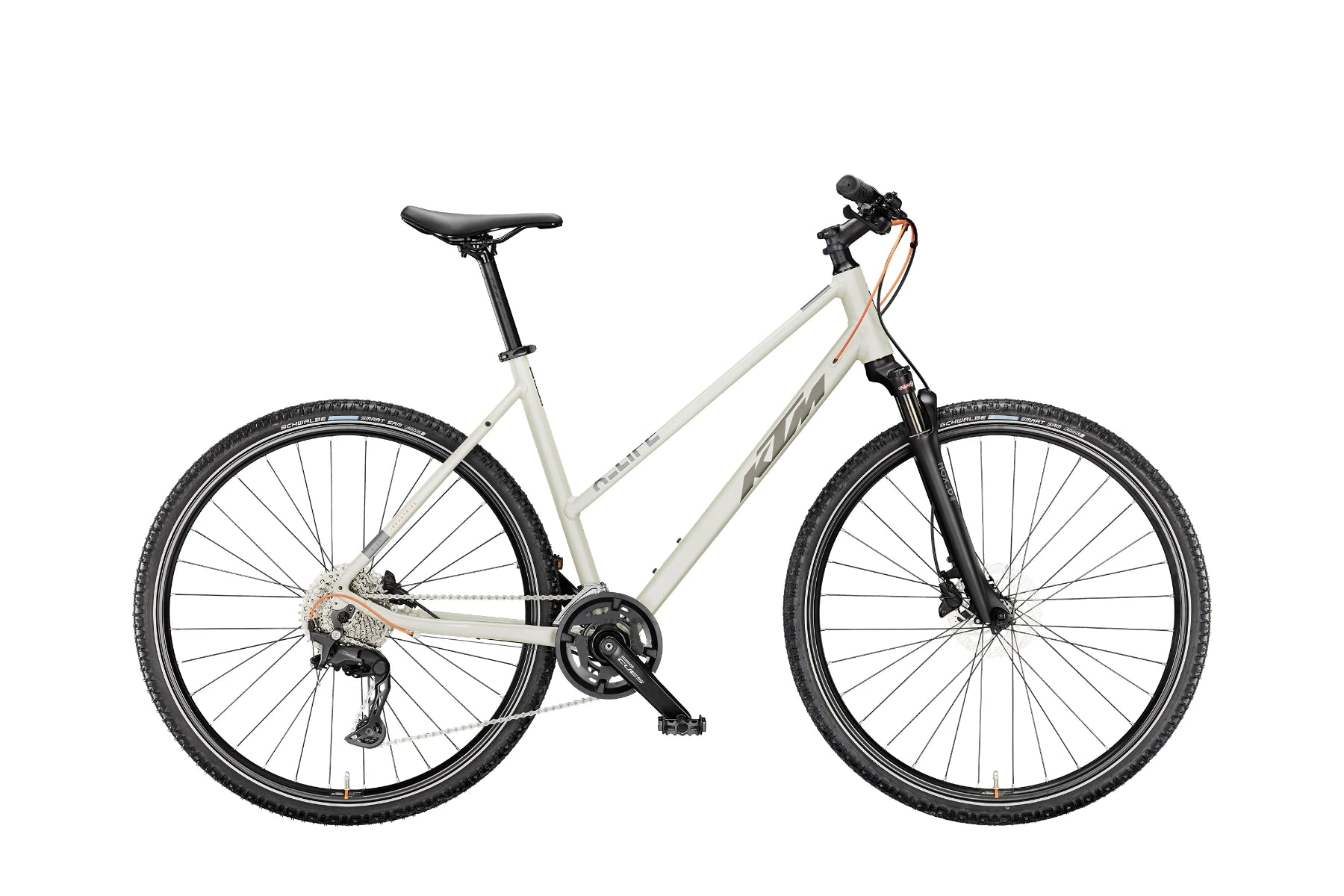 KTM X-LIFE ACTION Trapez Dew Silver Matt (Grey&Orange) 2024