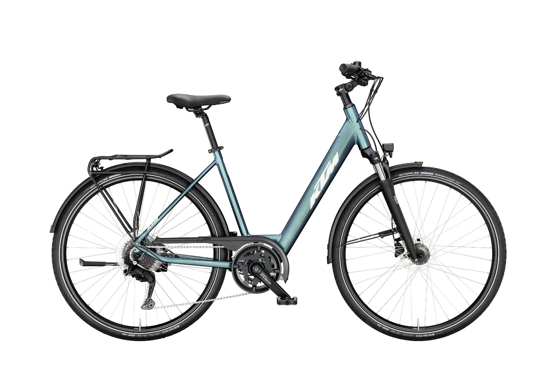KTM LIFE SPACE Tiefeinsteiger Gp-Flip Matt (Silver&Blue) 2024