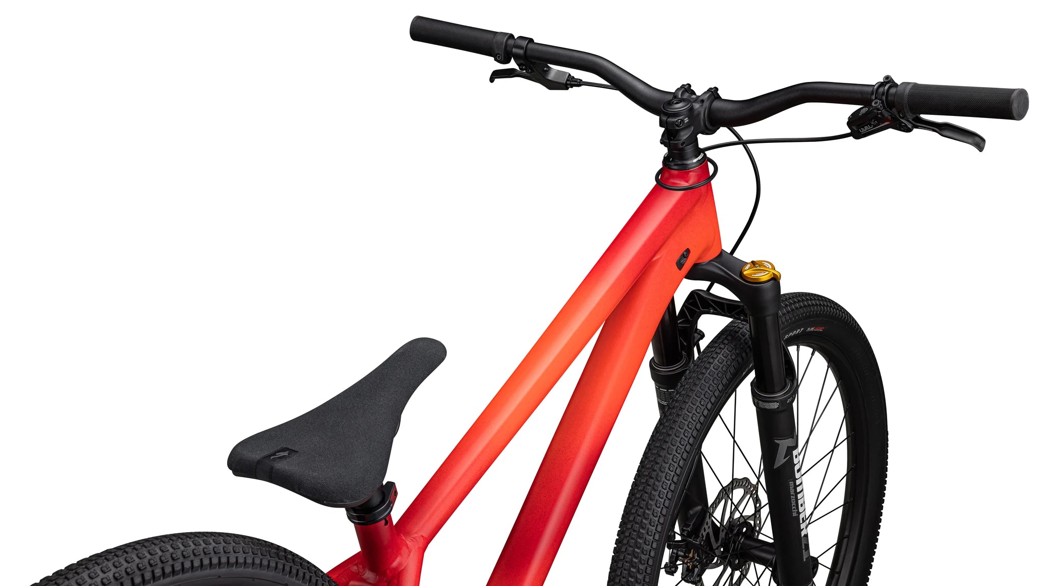 Specialized P.4 Satin Red Tint Diffused / Fiery Red / White 2023