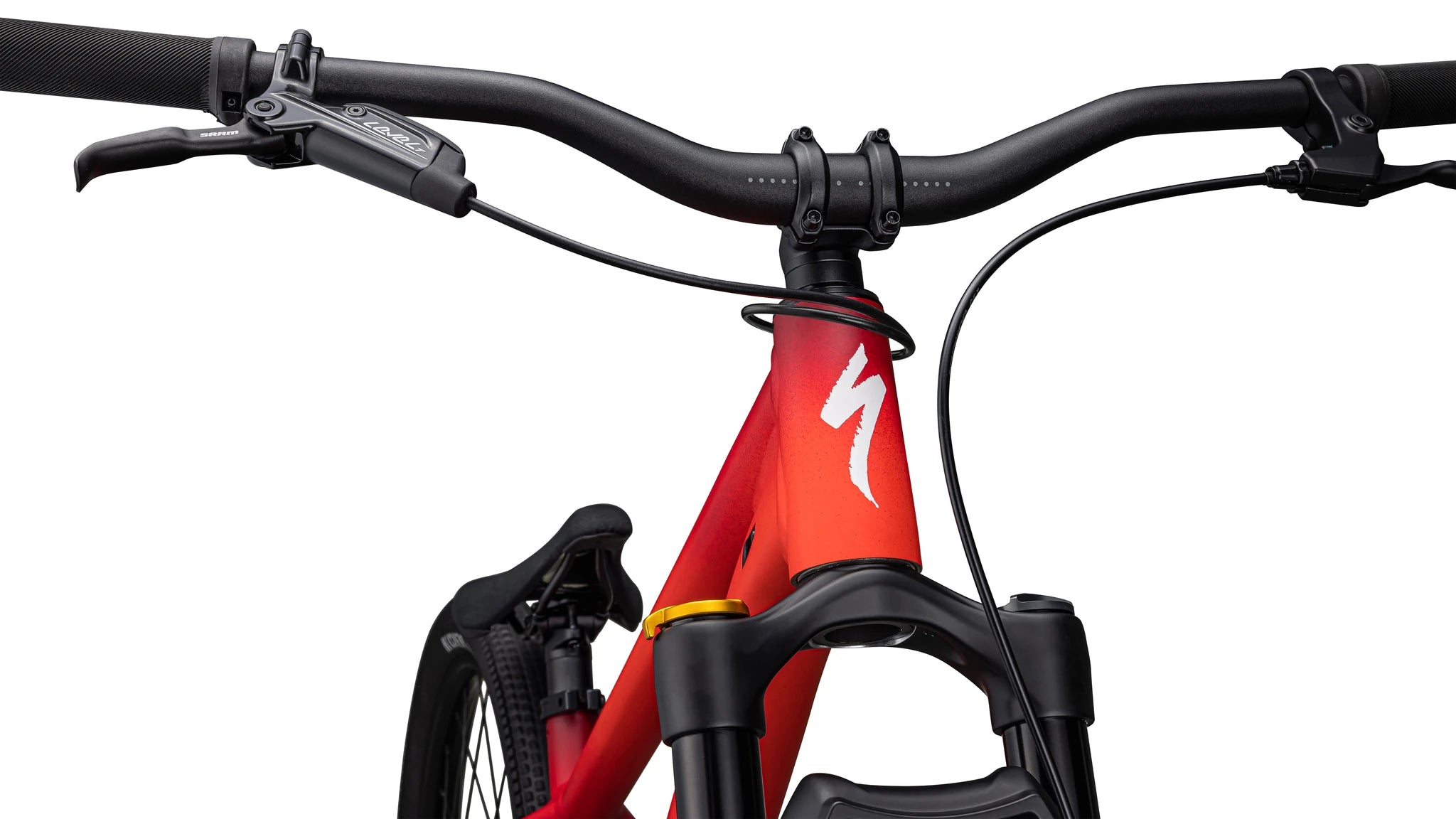Specialized P.4 Satin Red Tint Diffused / Fiery Red / White 2023